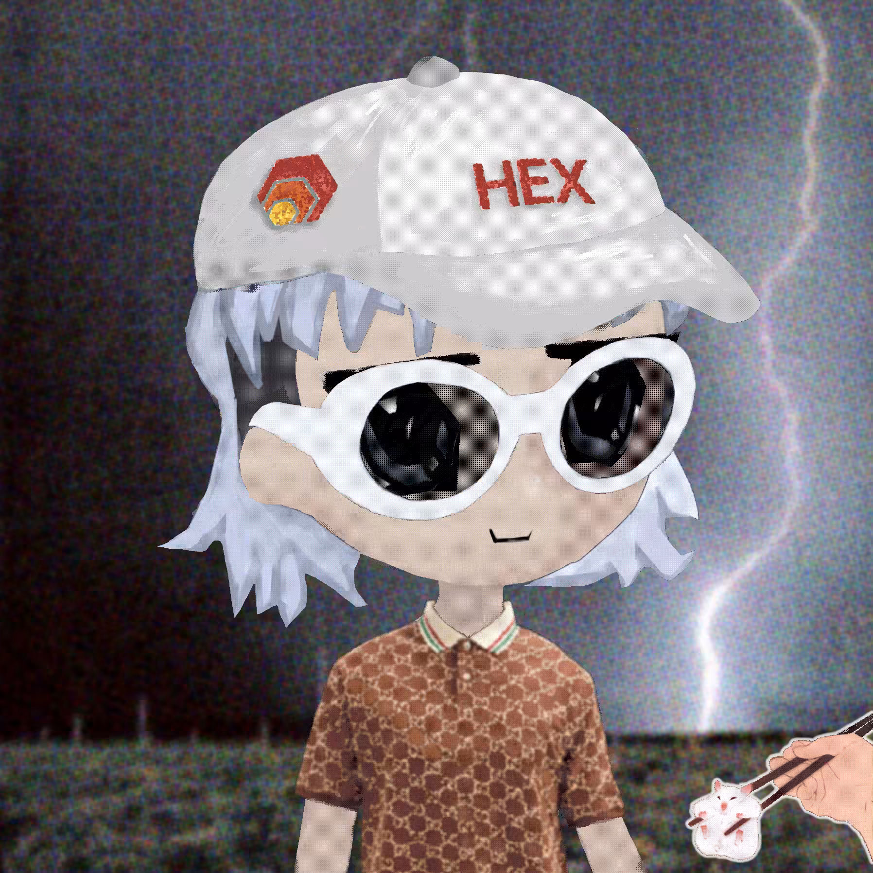 Redacted Remilio Babies: Remilio 3887