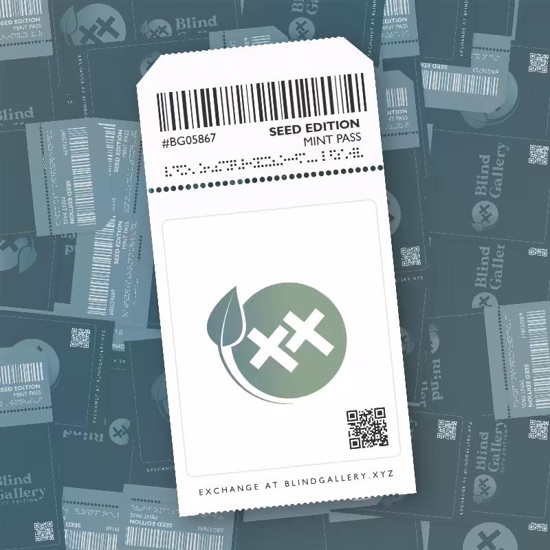 Blind Gallery Mint Pass (Seed Edition) #776