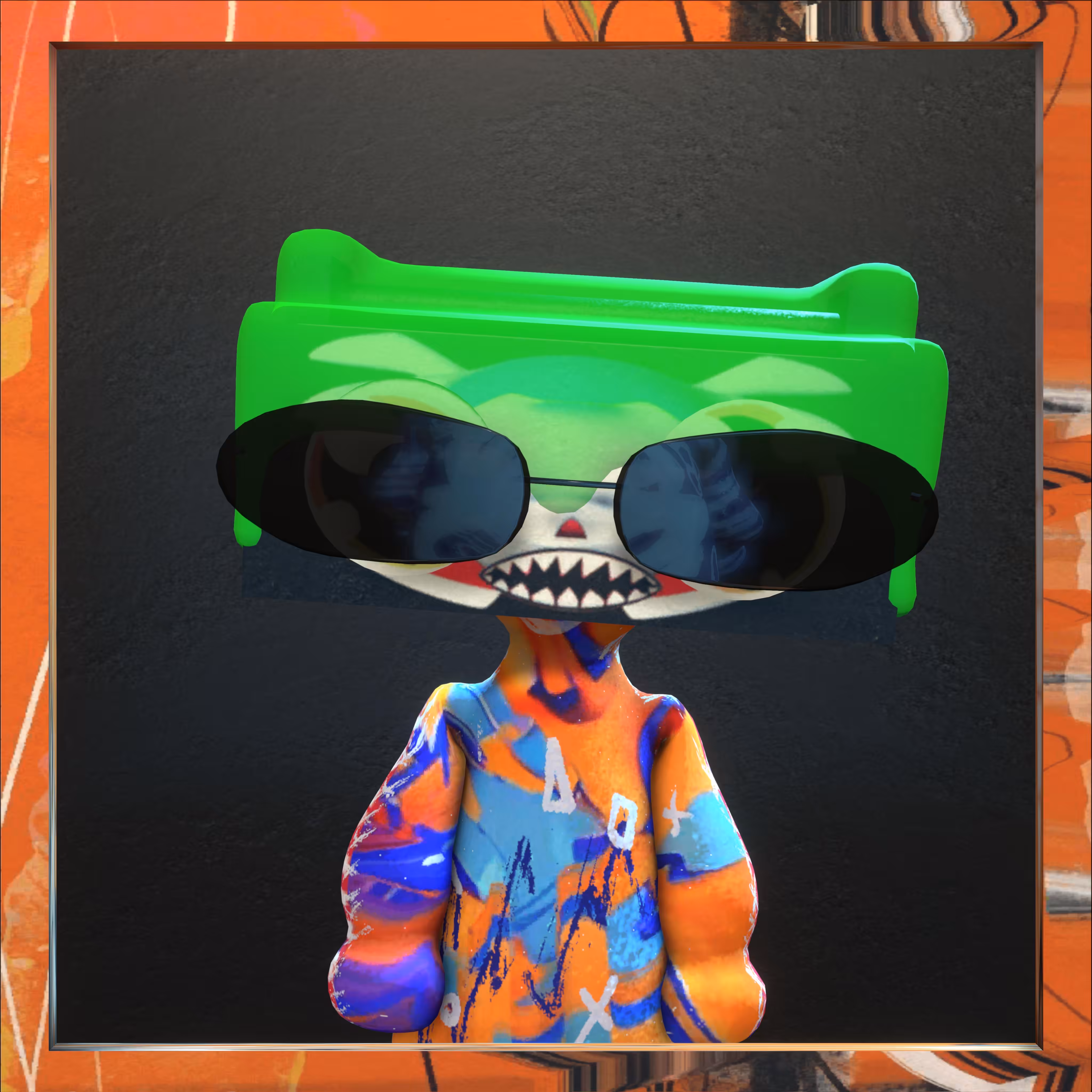 Boomboxhead #318