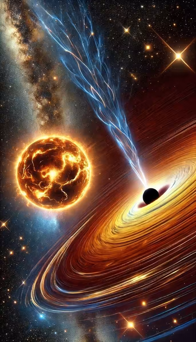 A cosmic abyss