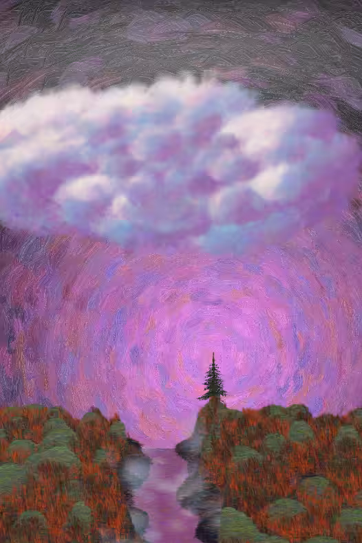 Tree and Cloud #87