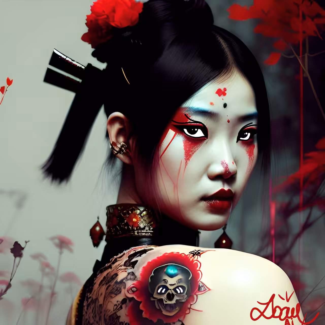 The Tattooed Samurai 1