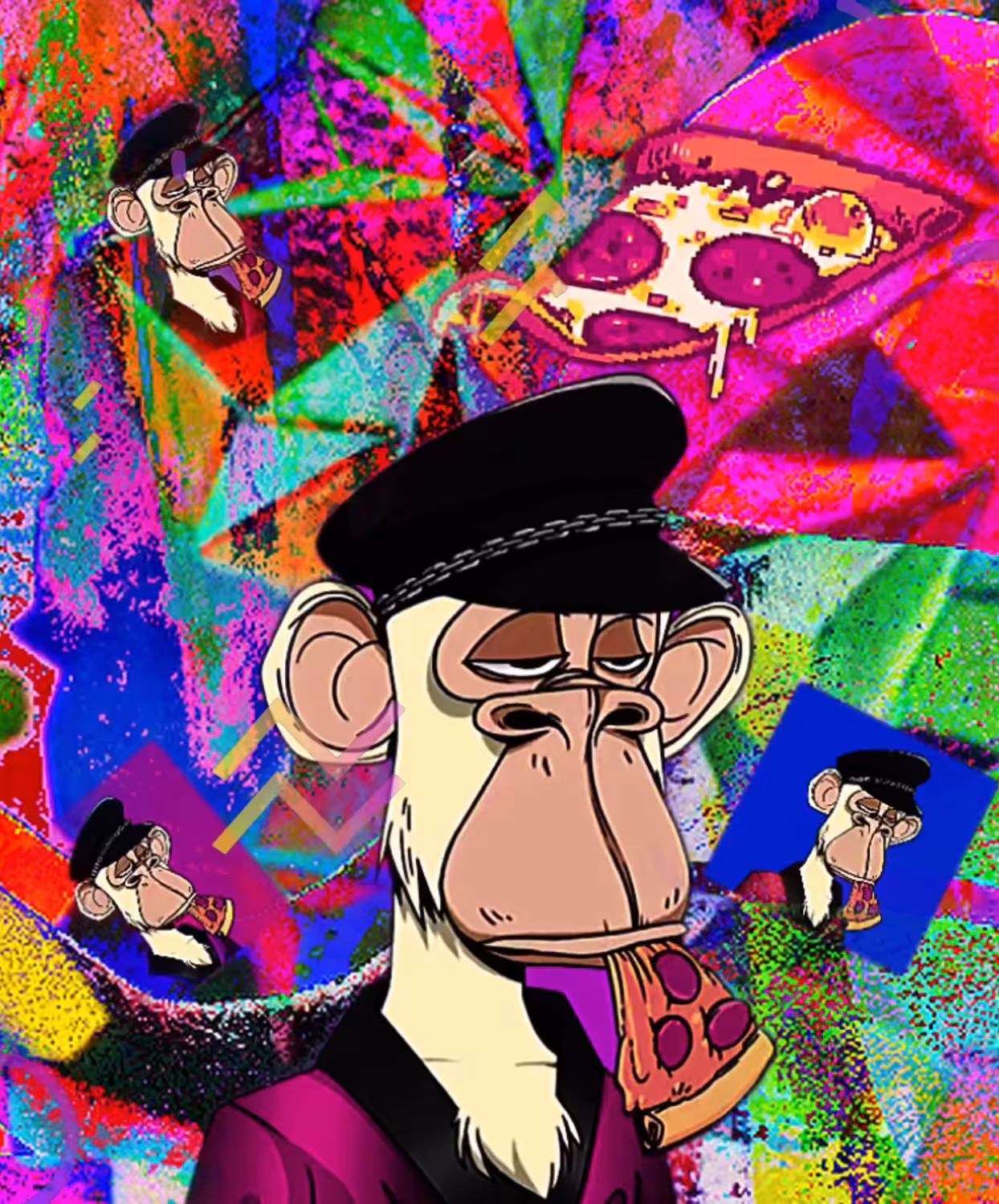 Abstract Pizza Ape 