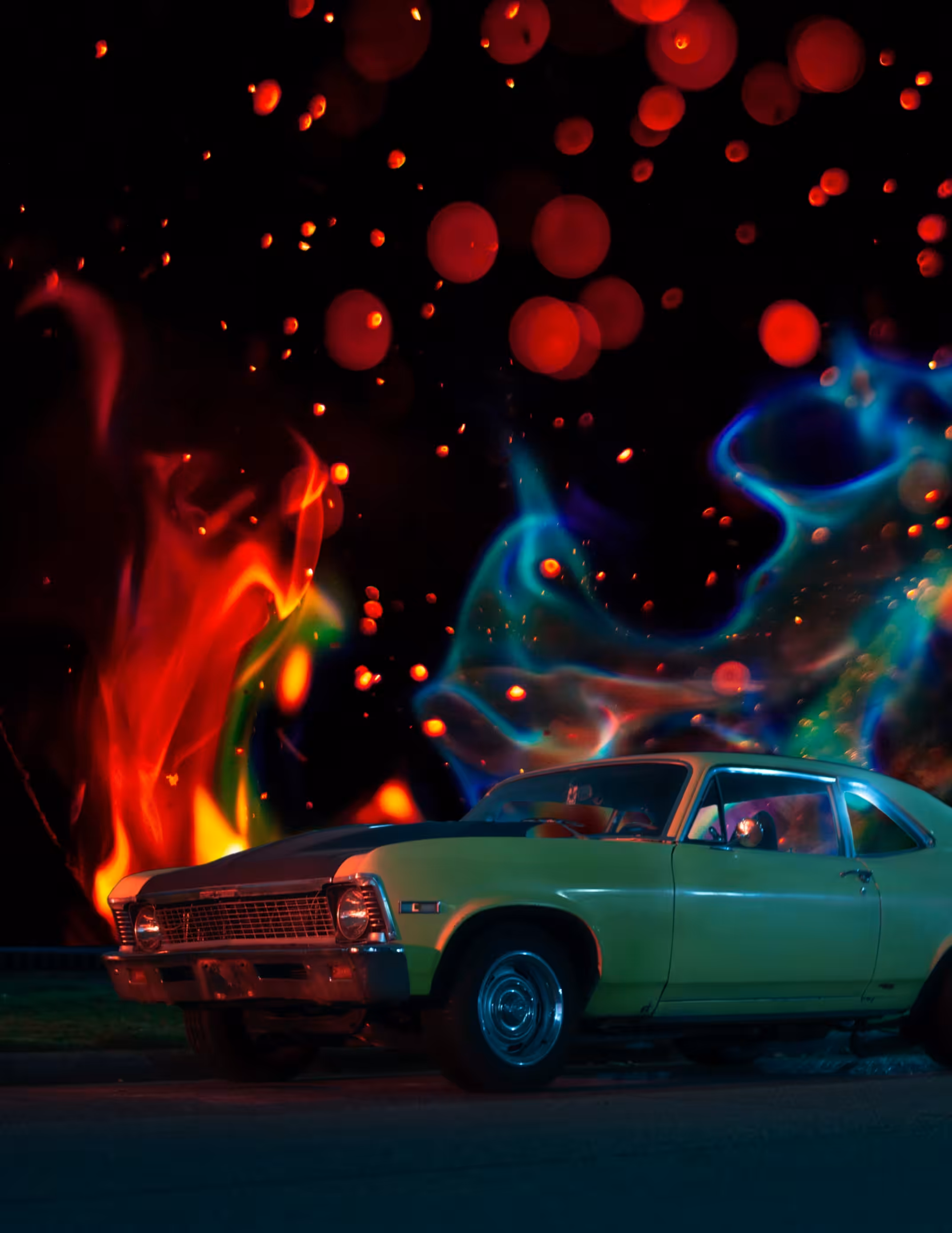 Last Sparks Before Explosion