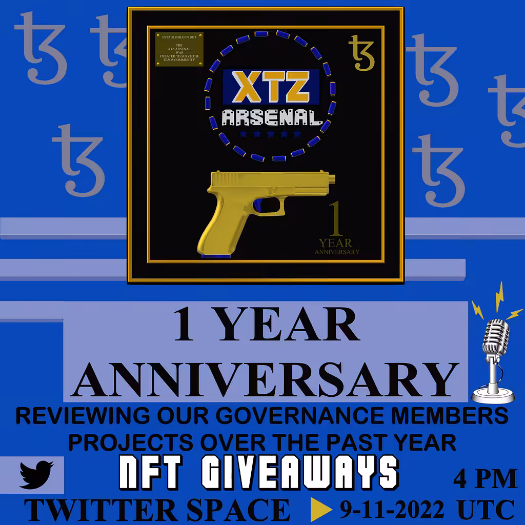XTZ ARSENAL 1 YEAR ANNIVERSARY