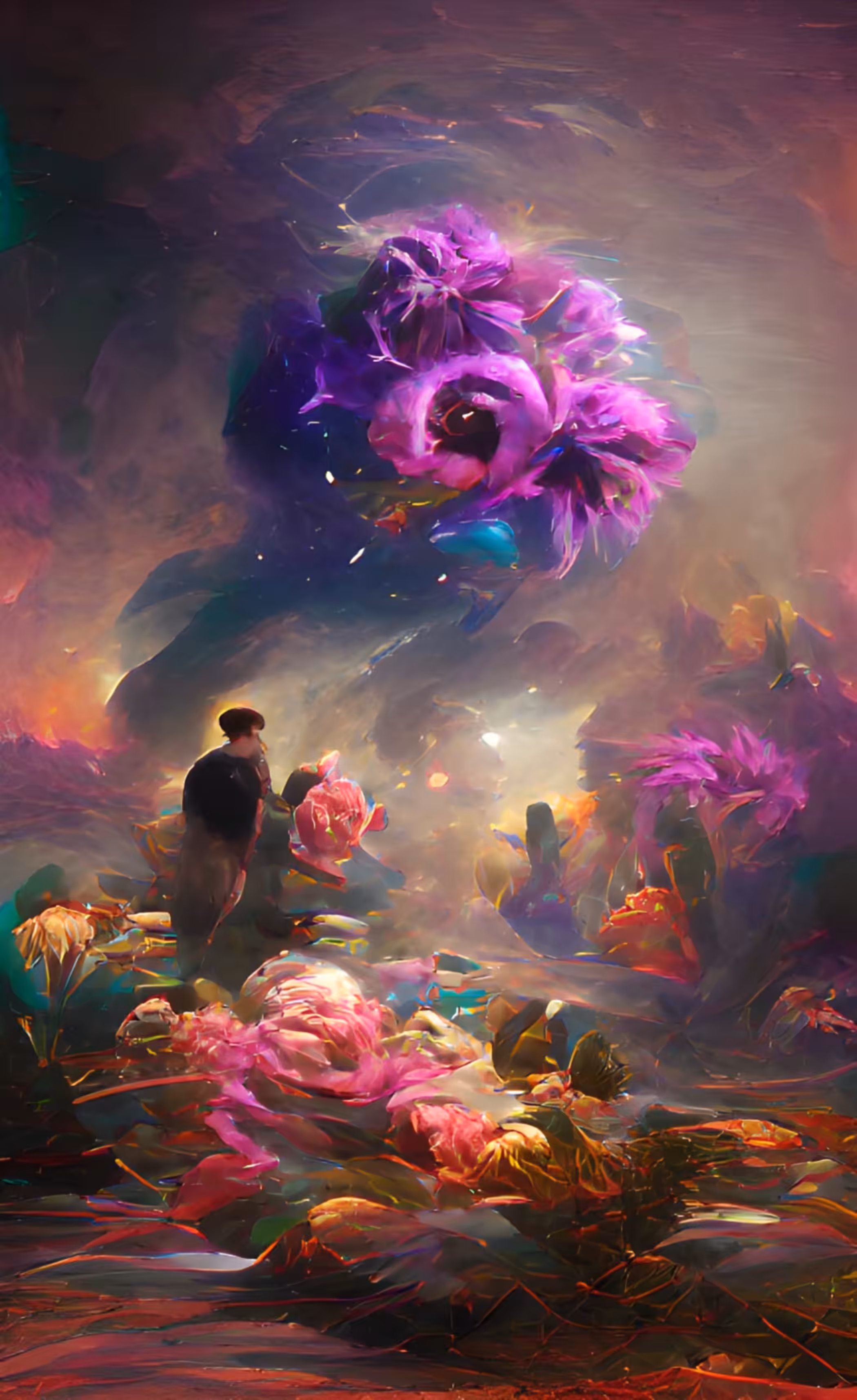 The Giant Magic Roses