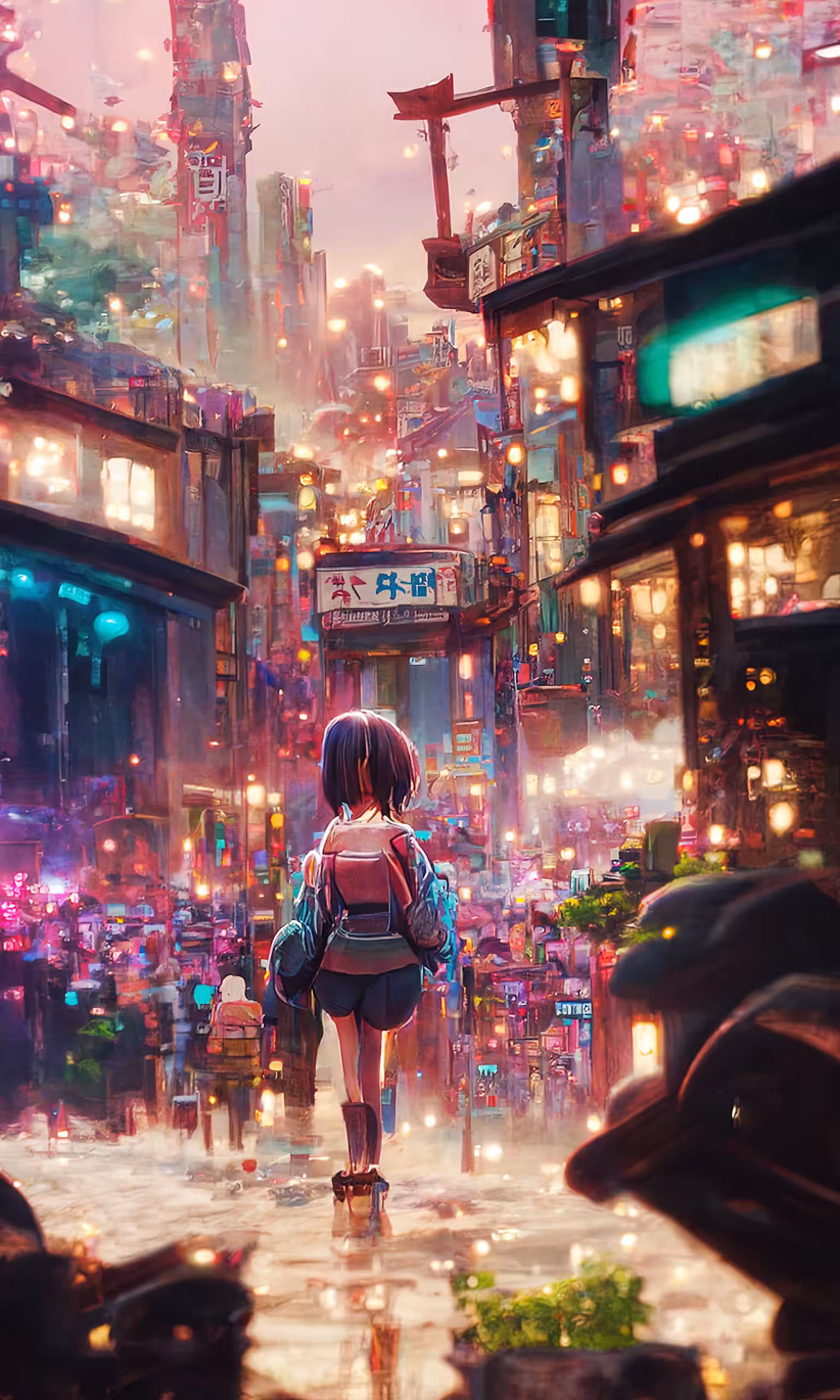 A little girl's world