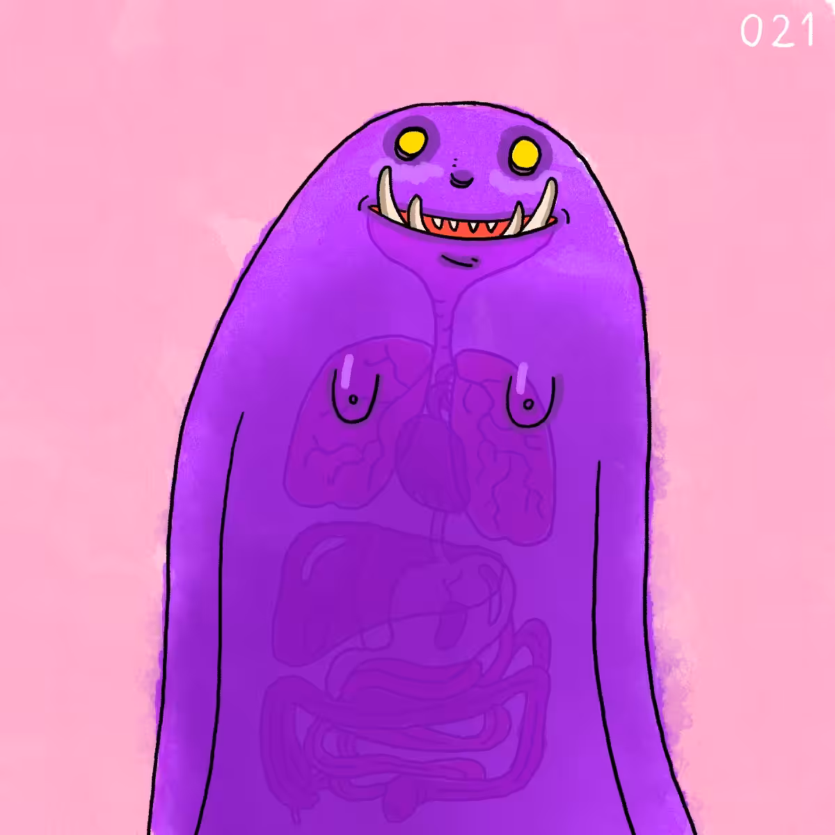 Solomon Sweet Symbiote #021