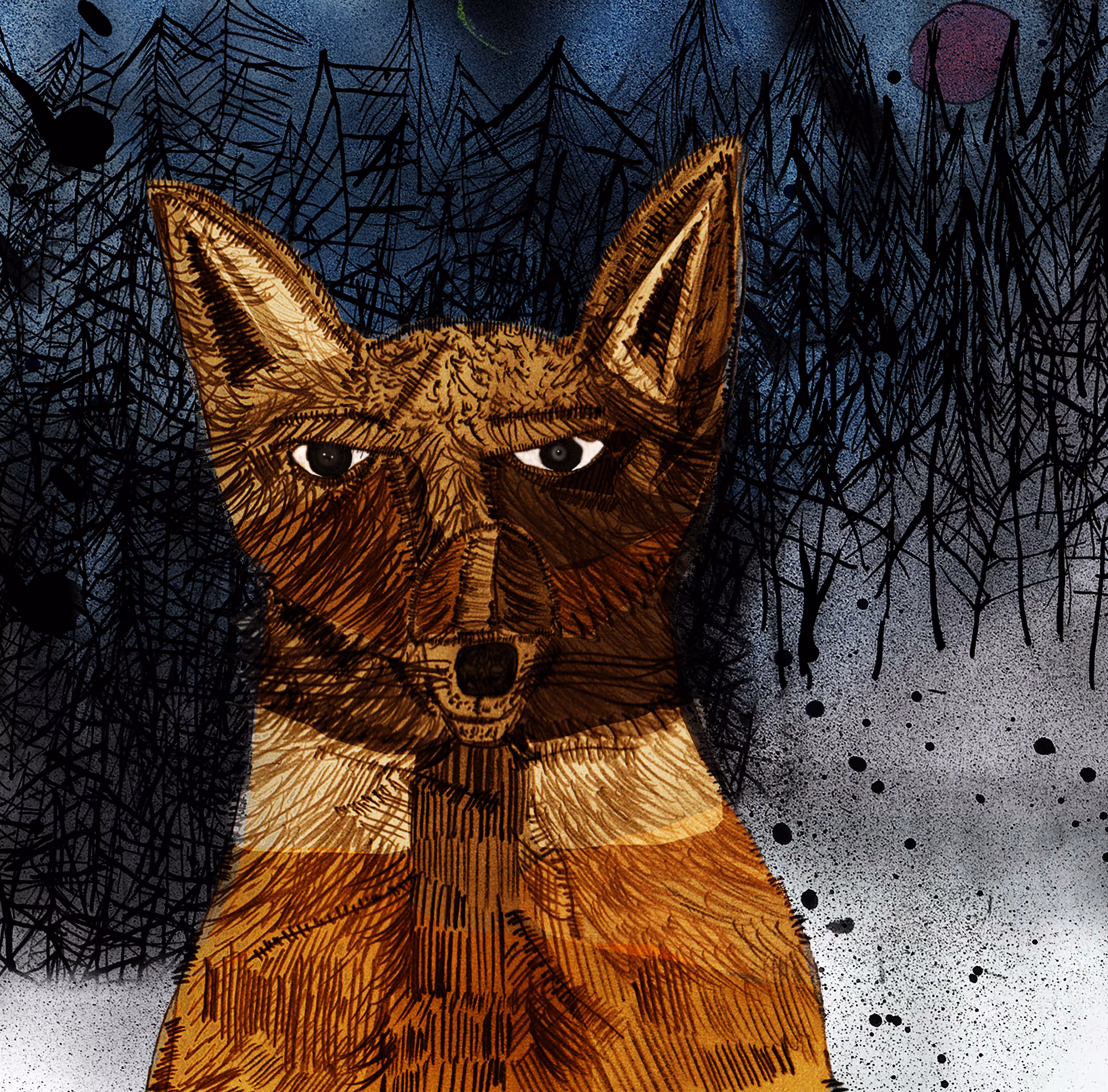 Where is your den, little fox?
