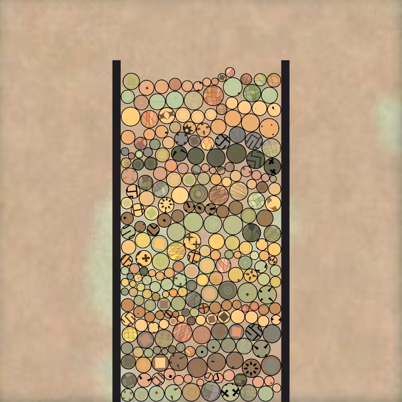 Collisions: Art plus Physics #11