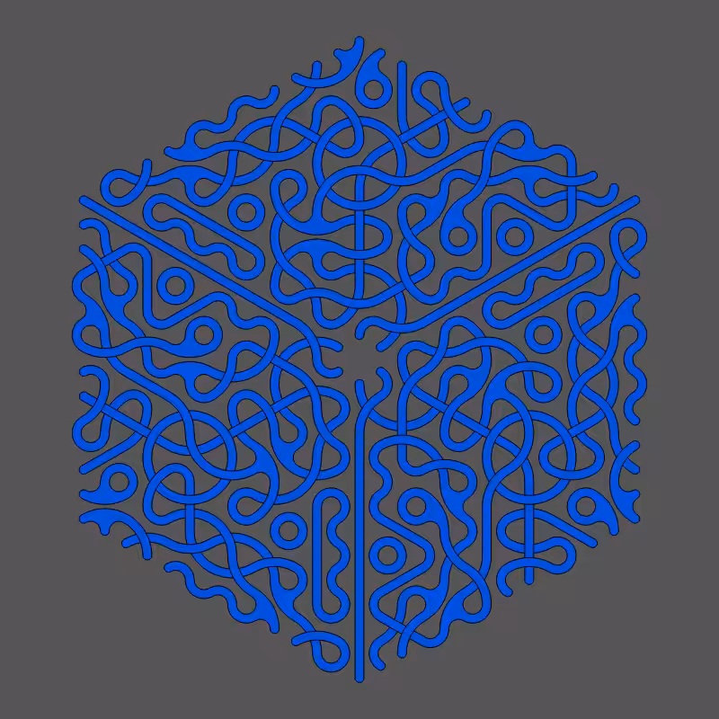 Threefold Symmetry - Dark Variations #472
