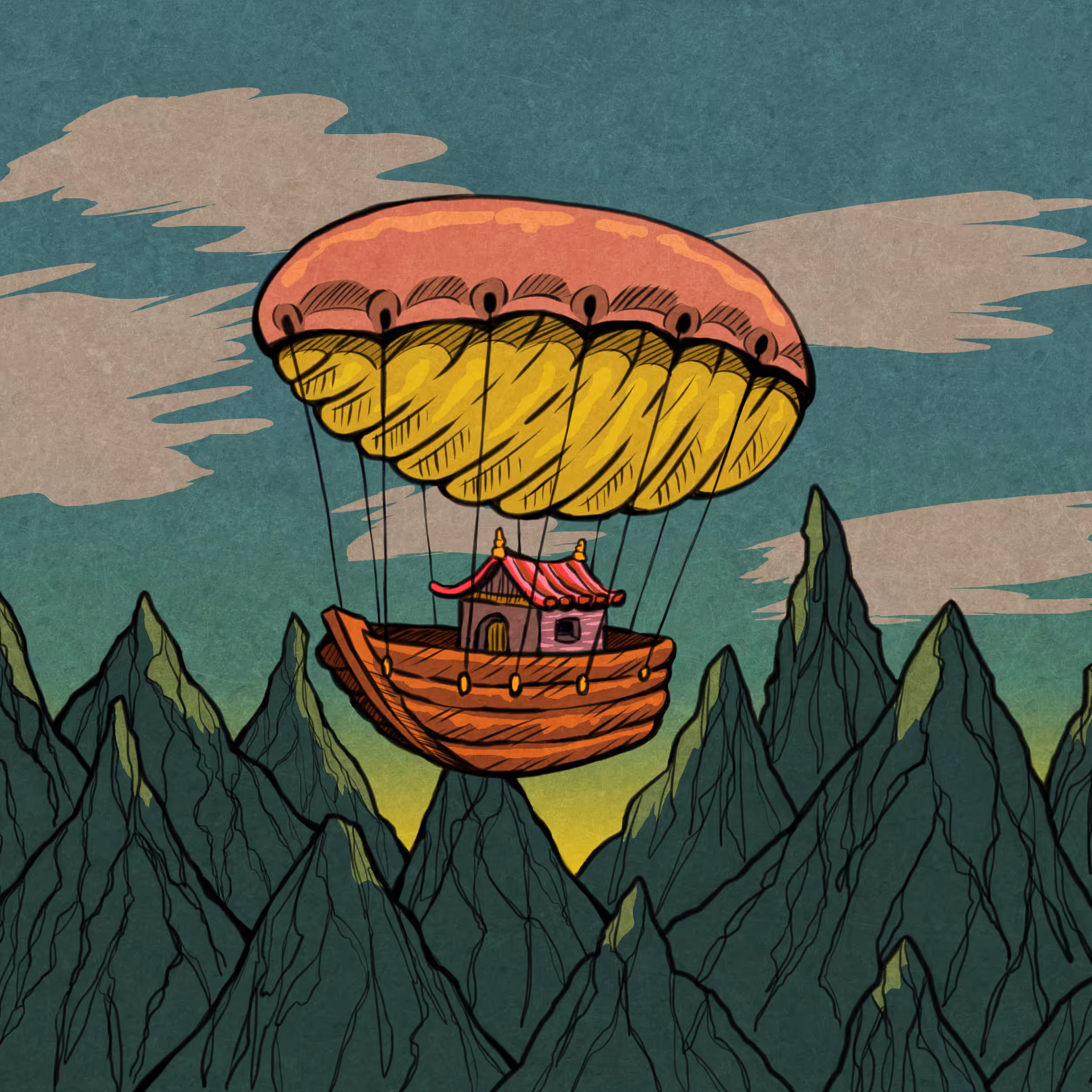 Mountain Blimp