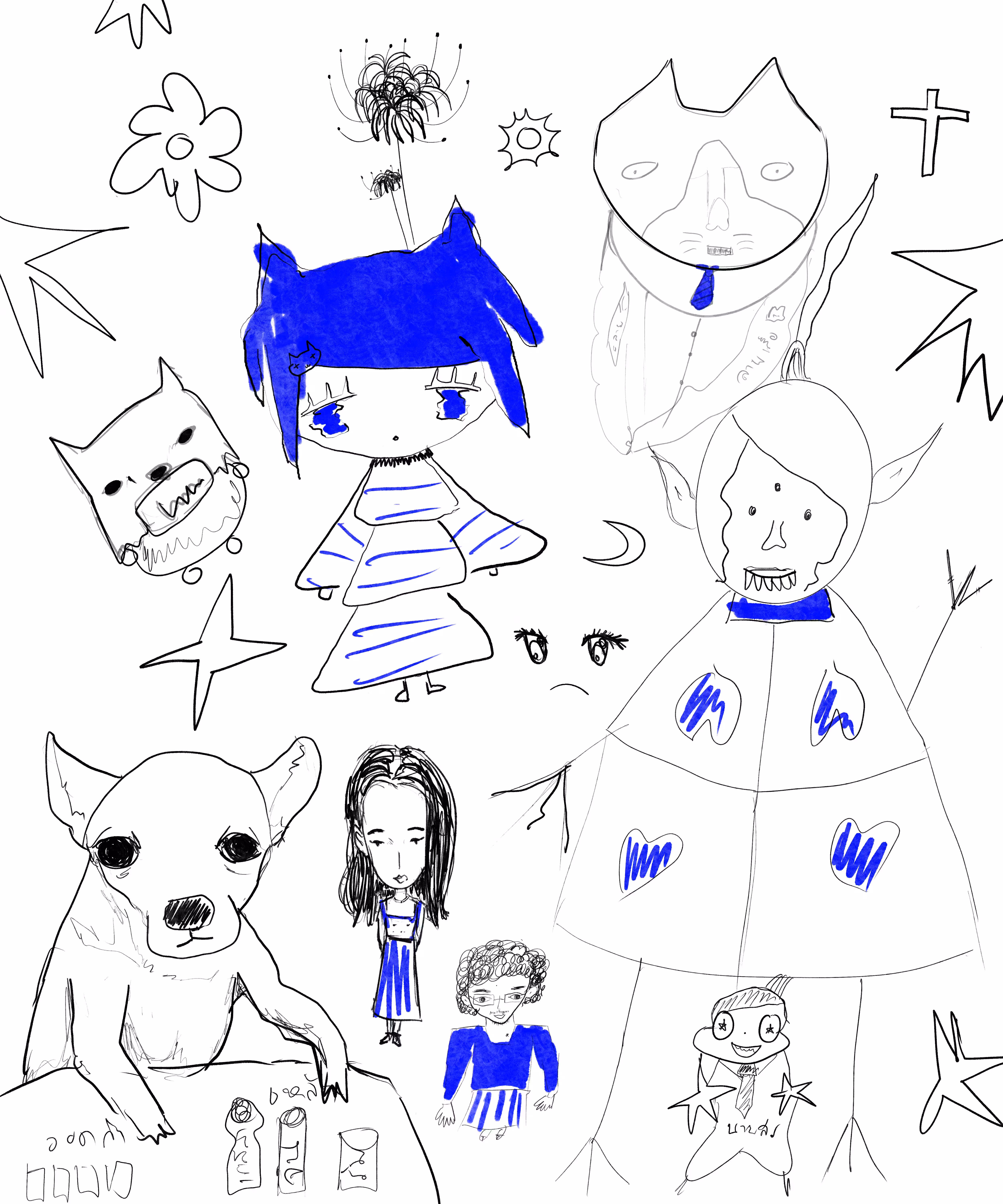 NATCAT_Sketch_Elements #200Tezos