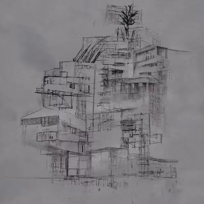 Impossible Neuro-Architecture #68