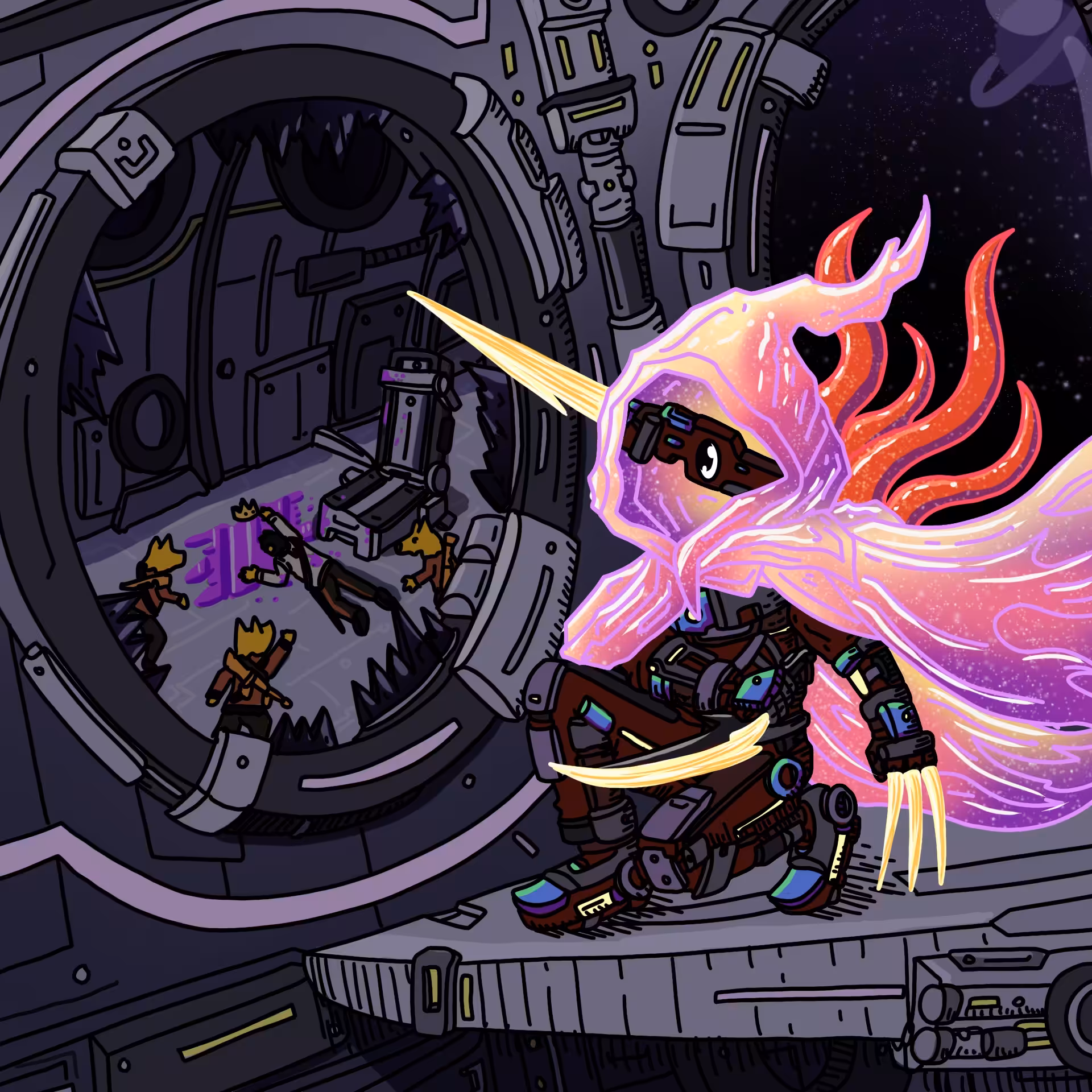 !!OEG migrate to new contract!!: Spaceassassin one eyed guy #00384