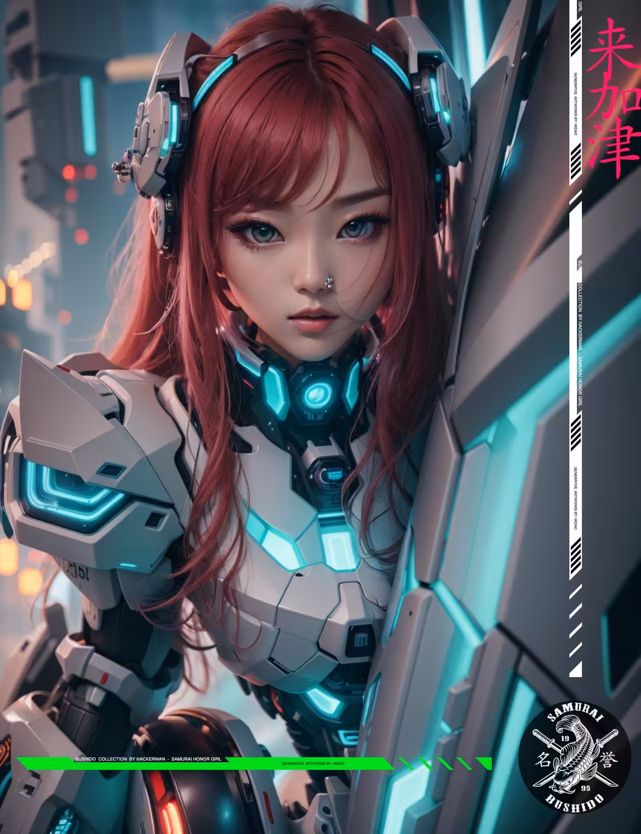⭐️BUSHIDO Girls Mecha⭐️ #6