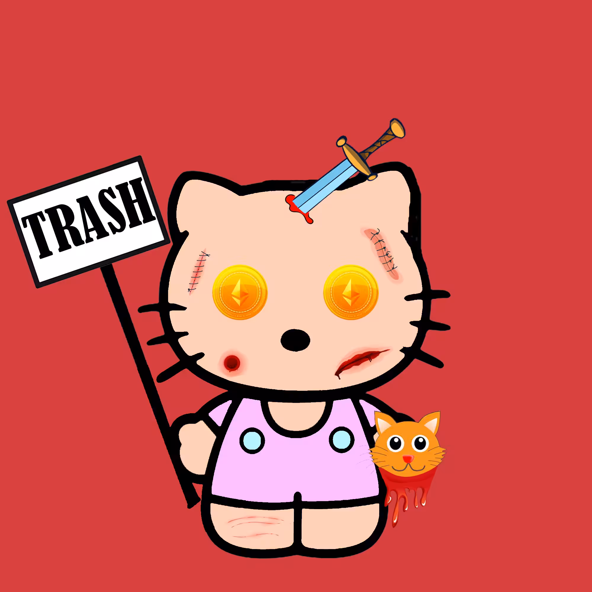 Hello Rekt Kitty - 465