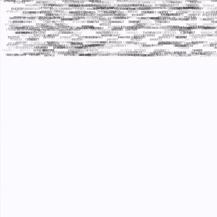 Painting by Random Prime Numbers #12