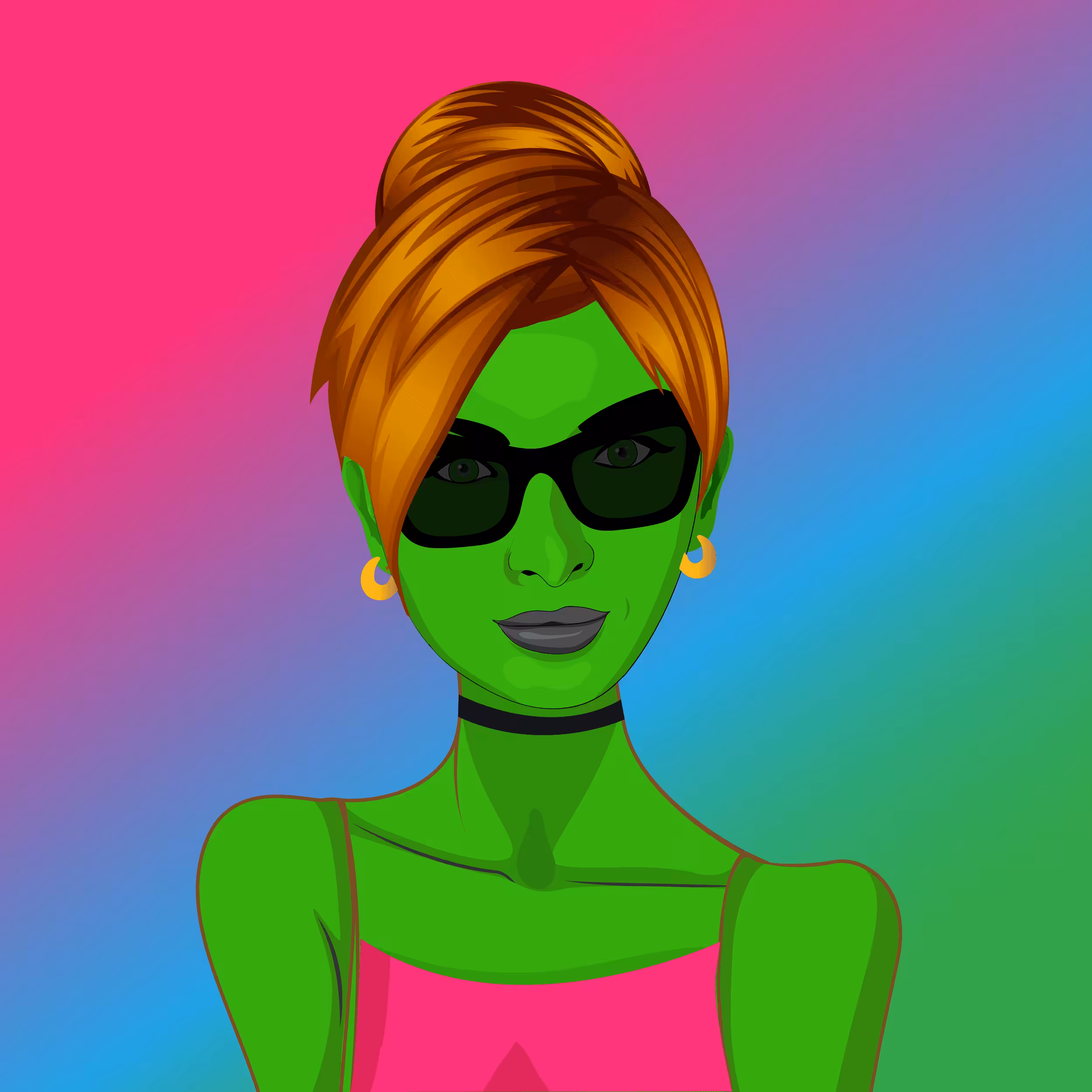 Cool Lady #1475