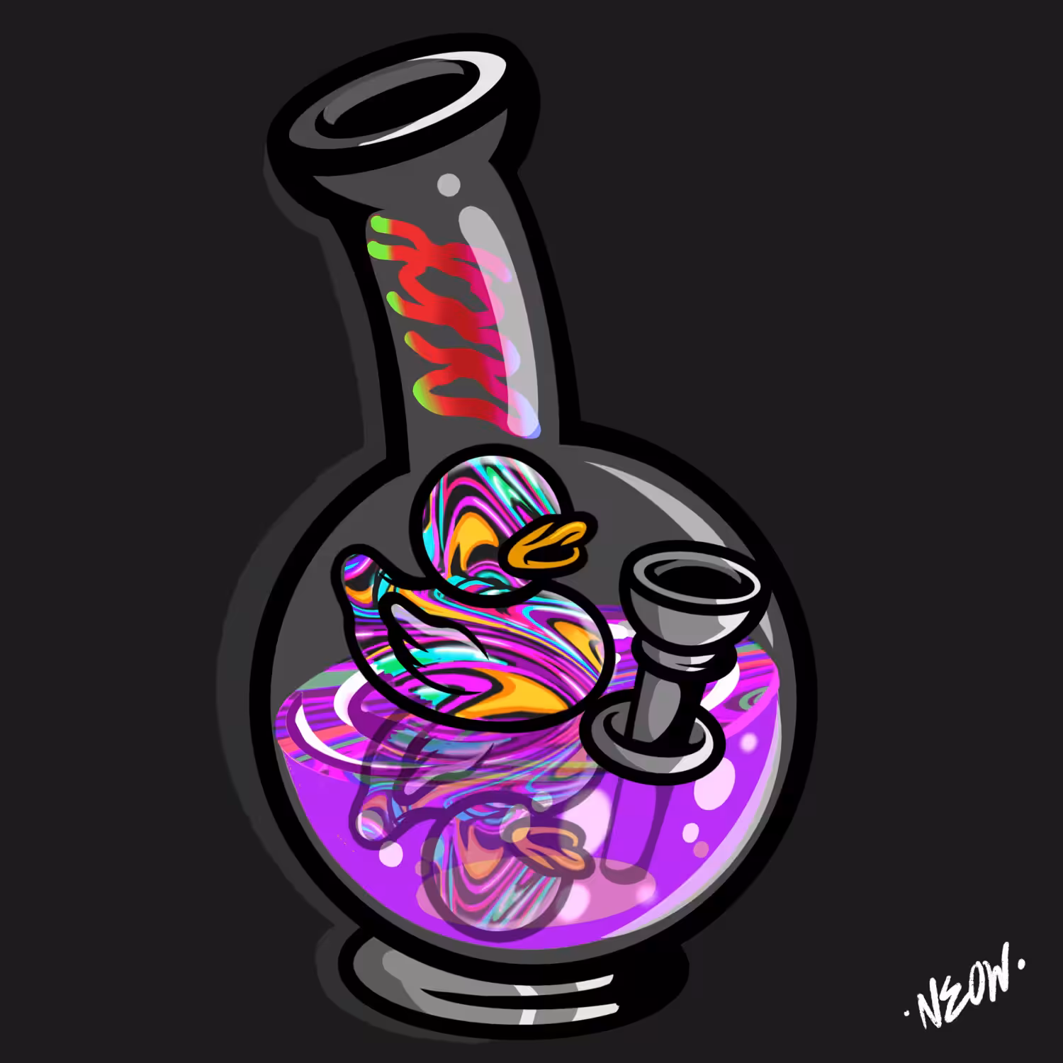 MR.DUCK IN DA BONG: MR.DUCK - Purple Haze
