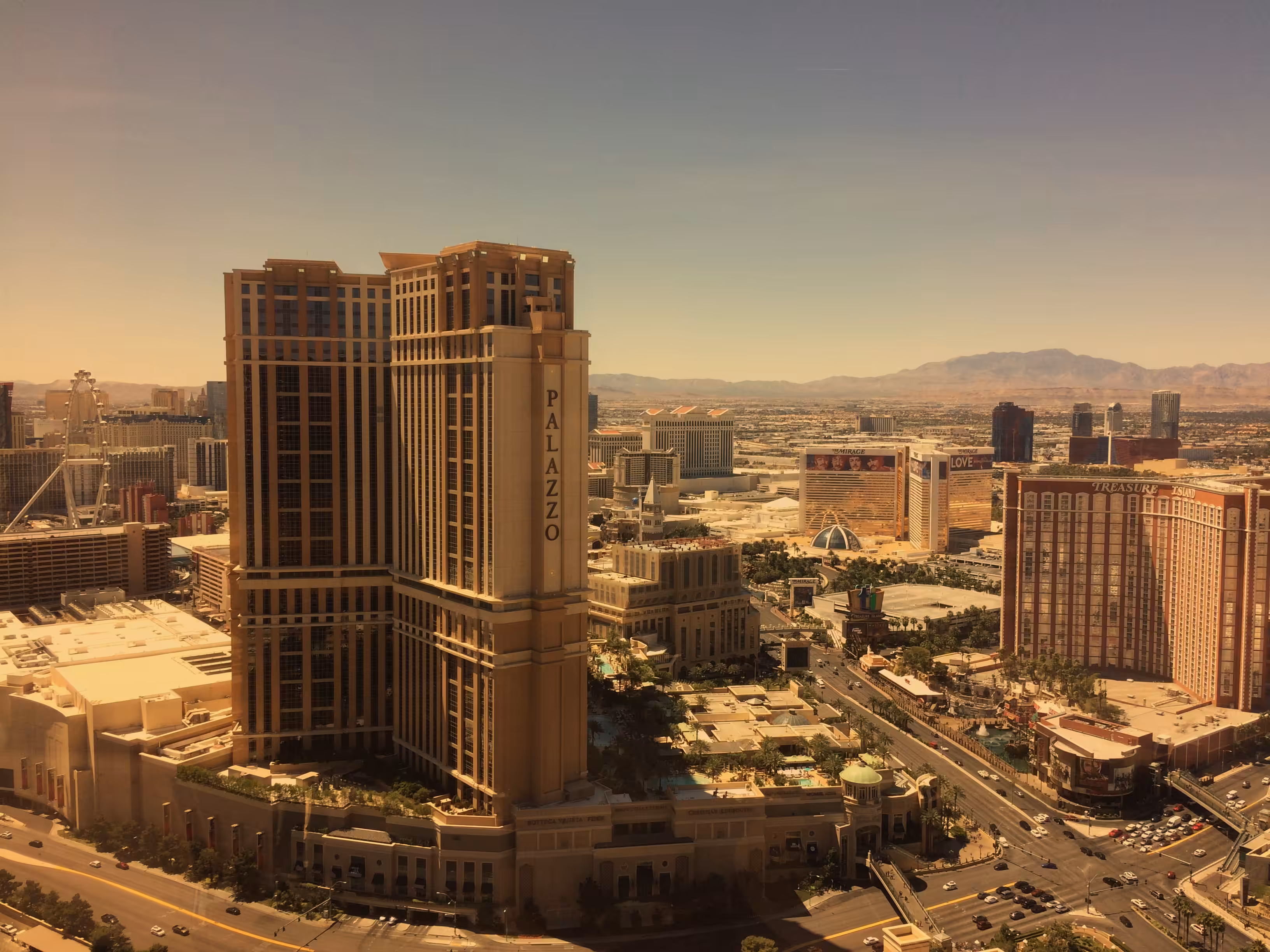 Las Vegas: A Bird's-Eye View
