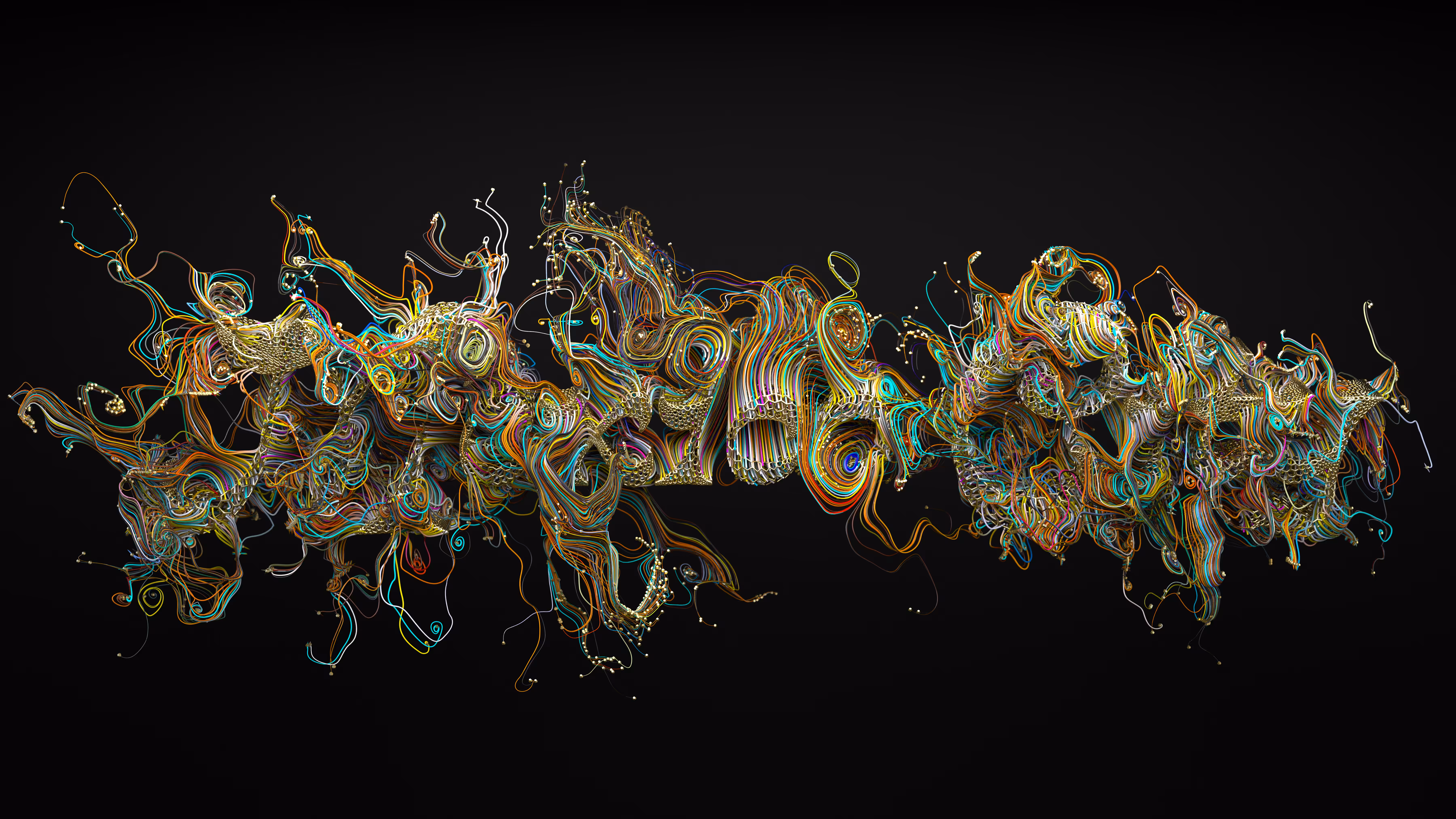 Typographic Data City: Mexico City