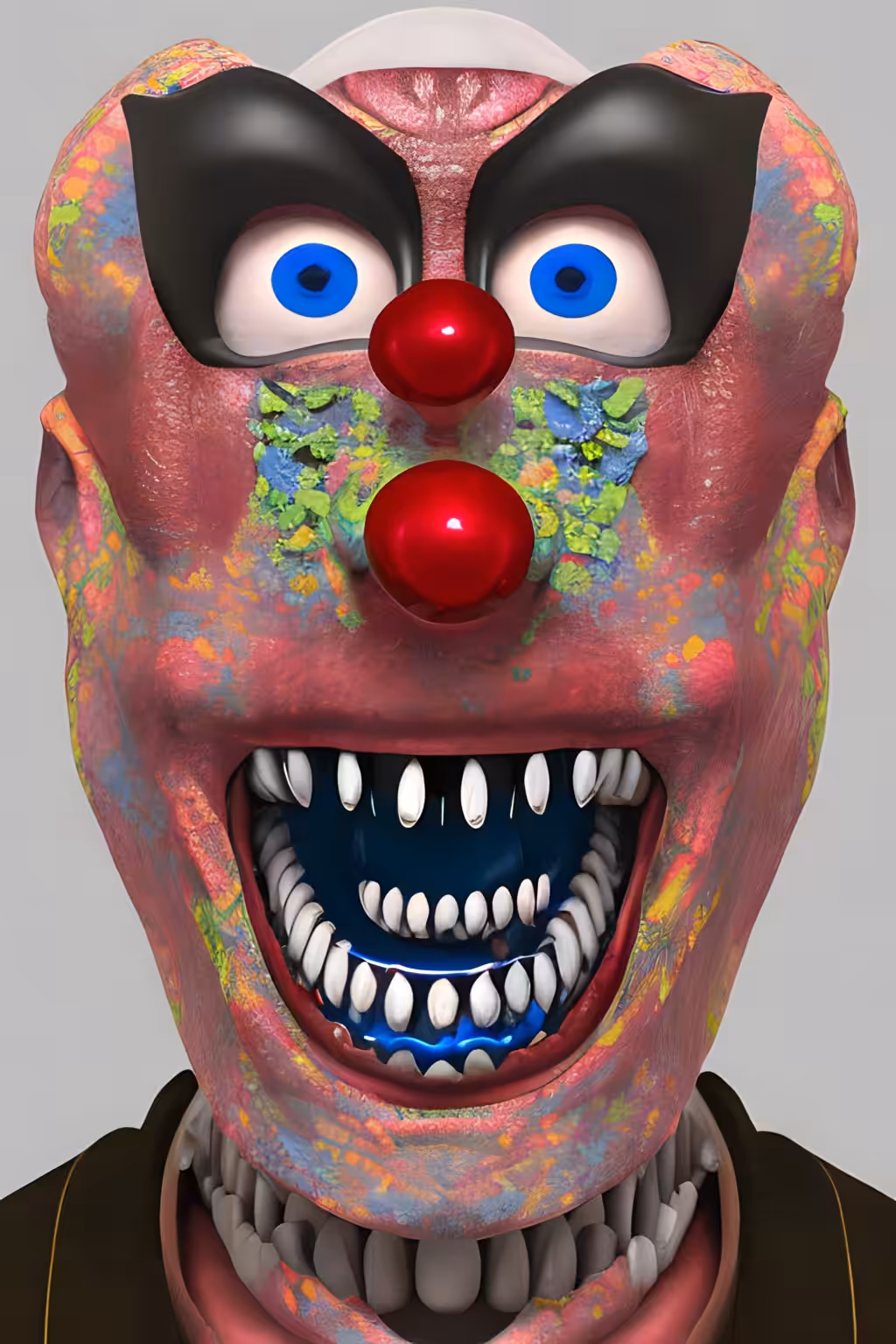 Distorted Faces: Distorted Face #10