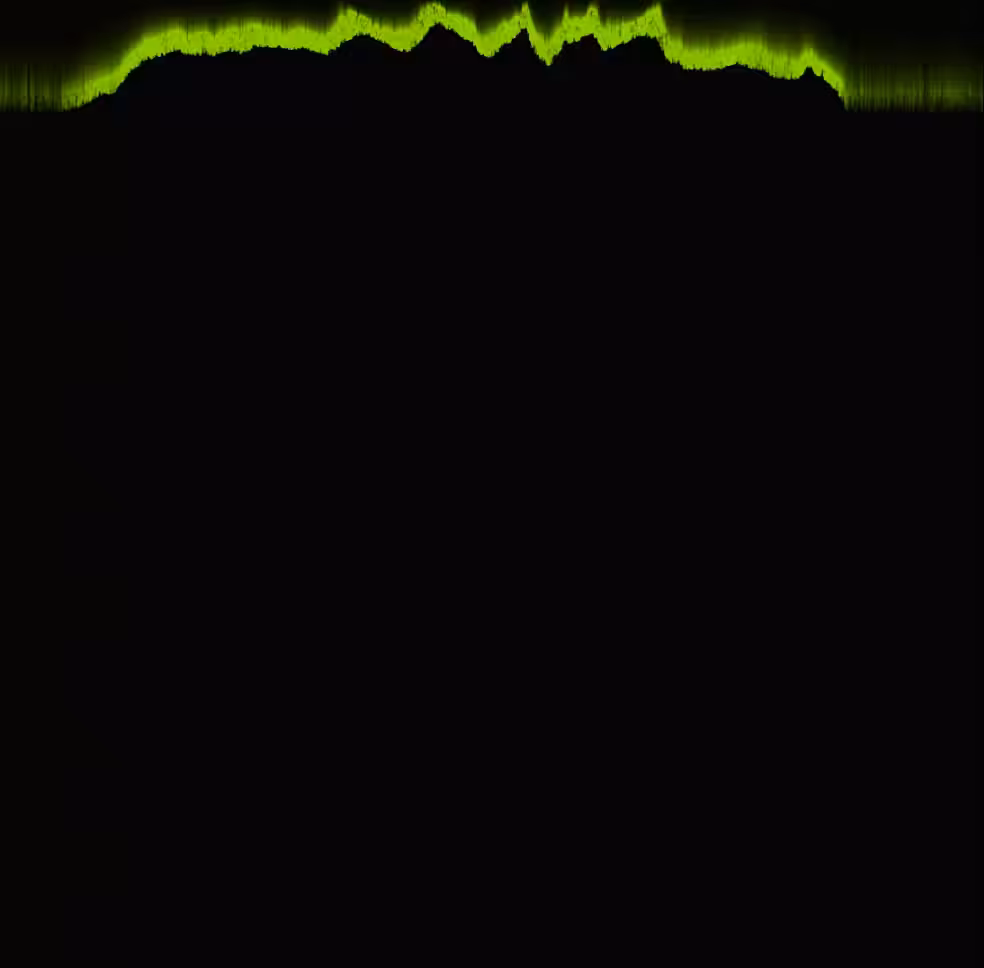 Raining Pixels #159 Sheen Green, Matrix Style