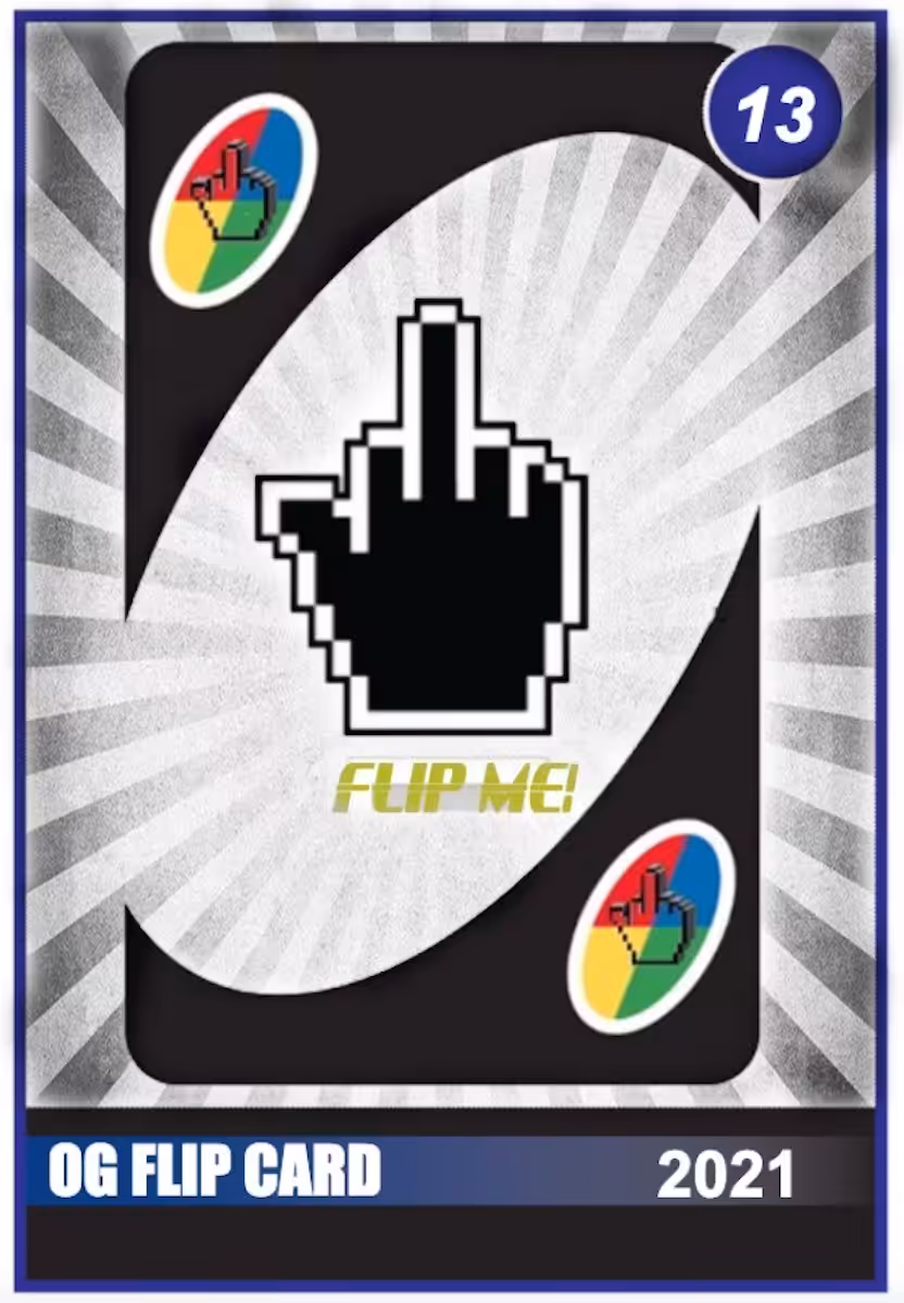 CHEEPCARDZ #13 - 'OG_FLIP_CARD'