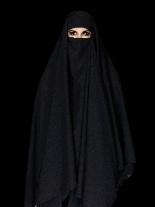 Smoking Burqa