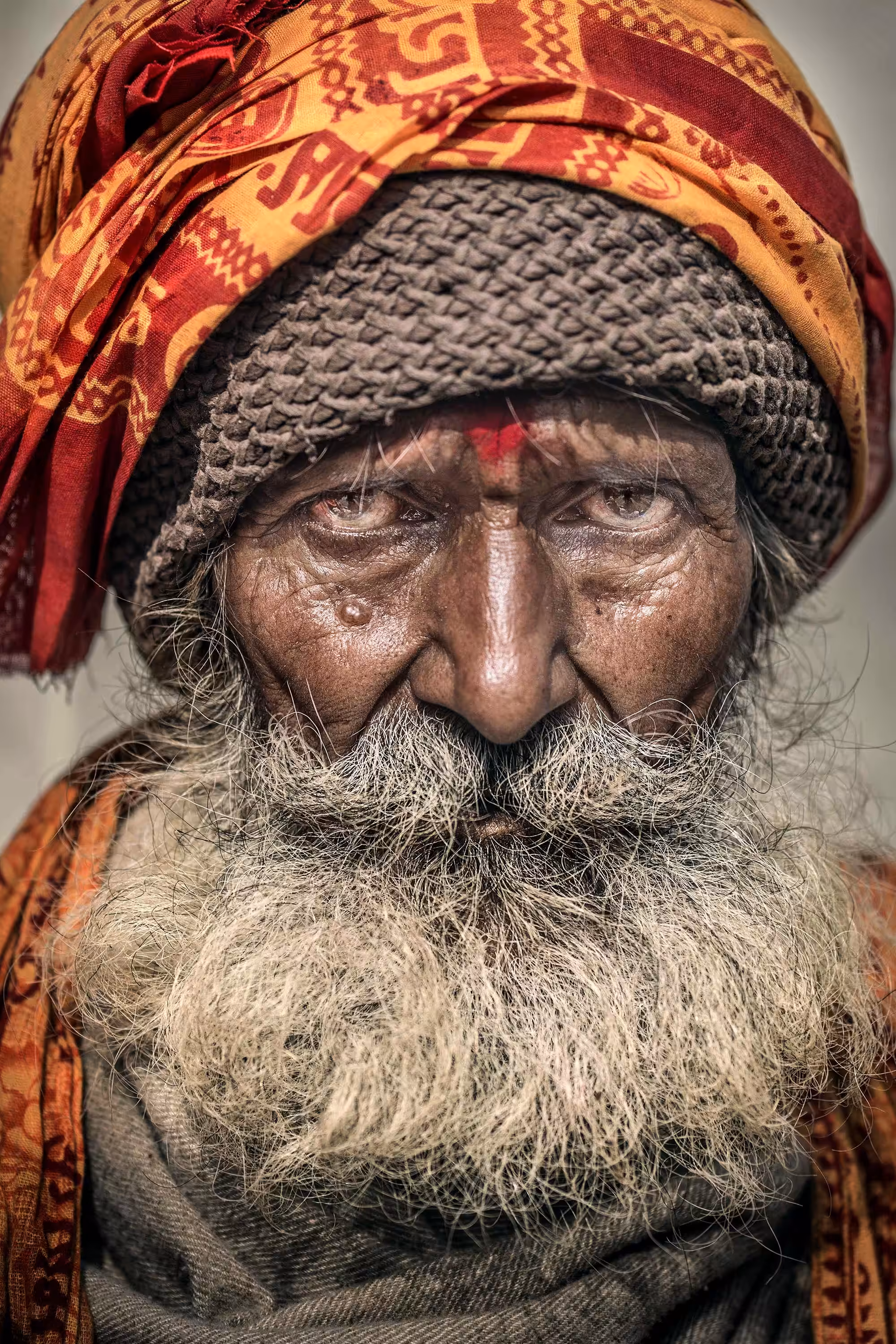 Elderly Sadhu