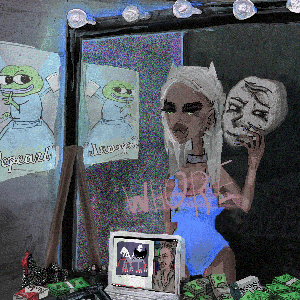 Weird▲Klub Gallery Collection: Who tf is she?