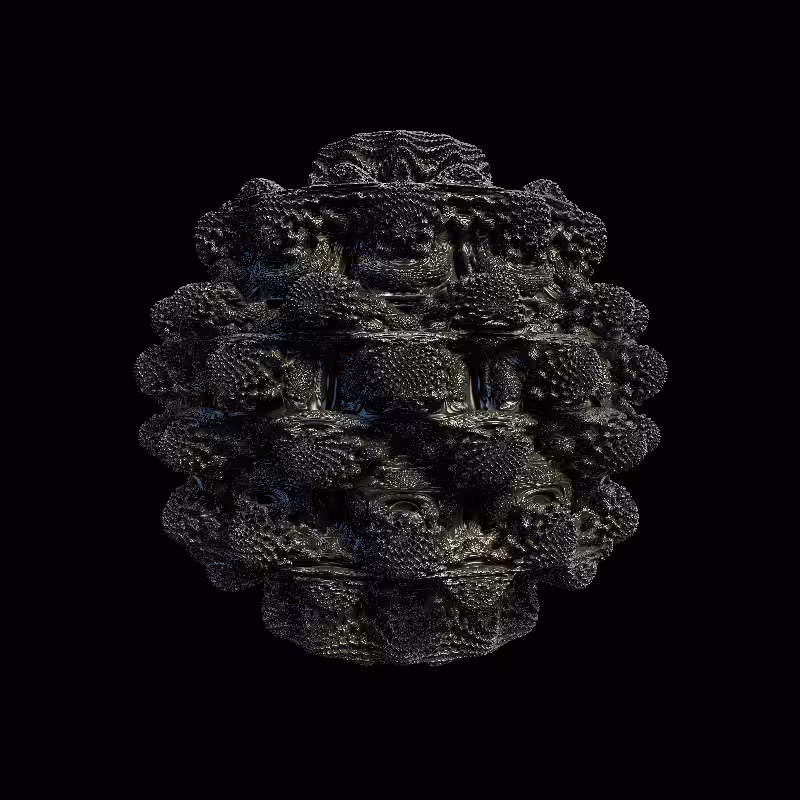 3D Form Symmetry V2 #1