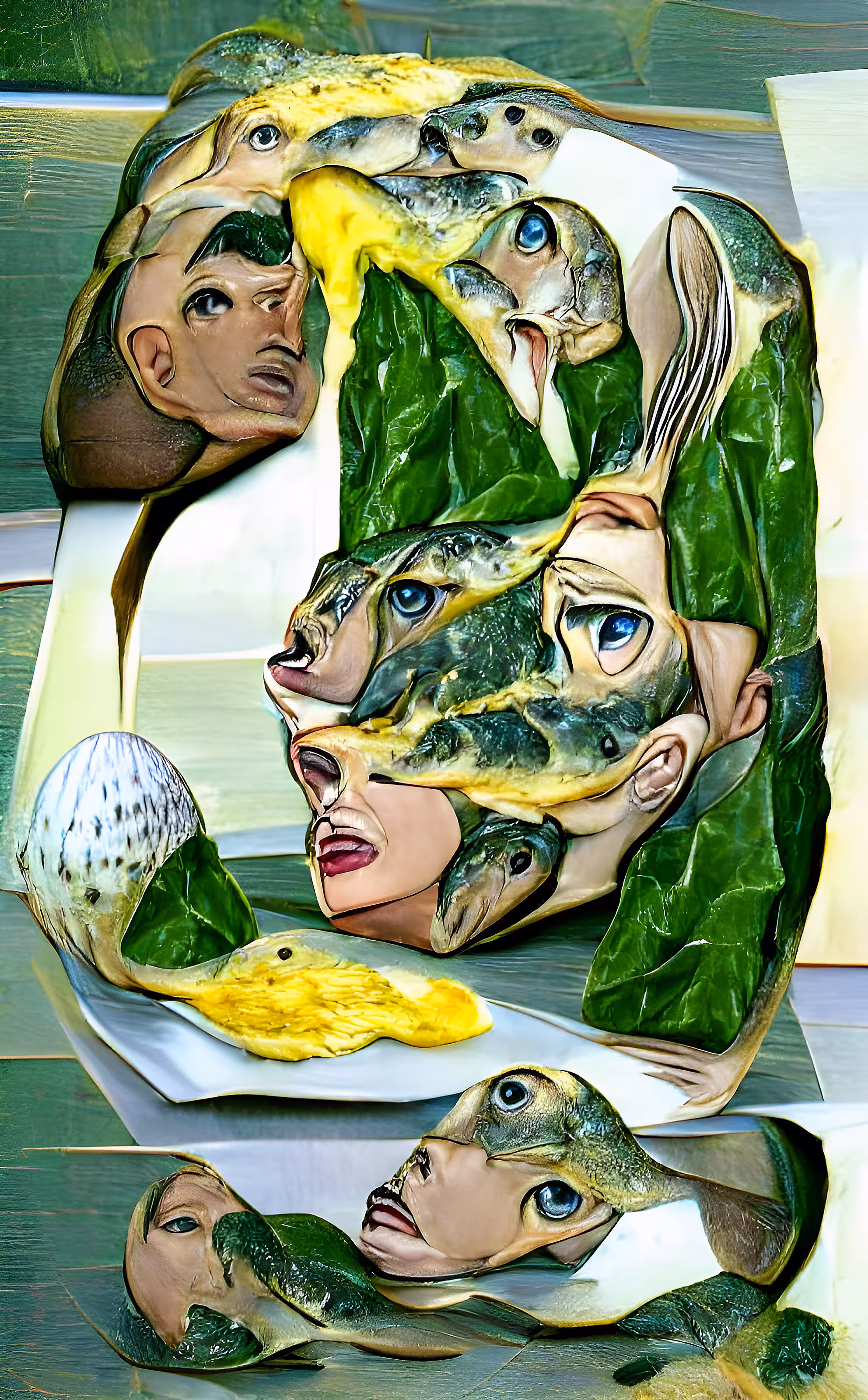 Fish Head Omelet