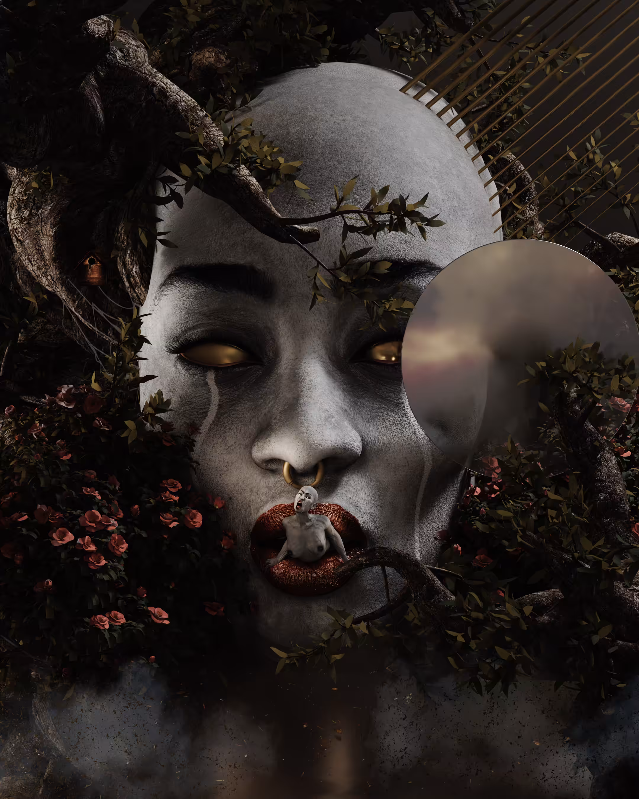 The silence of the mind, the cry of the soul