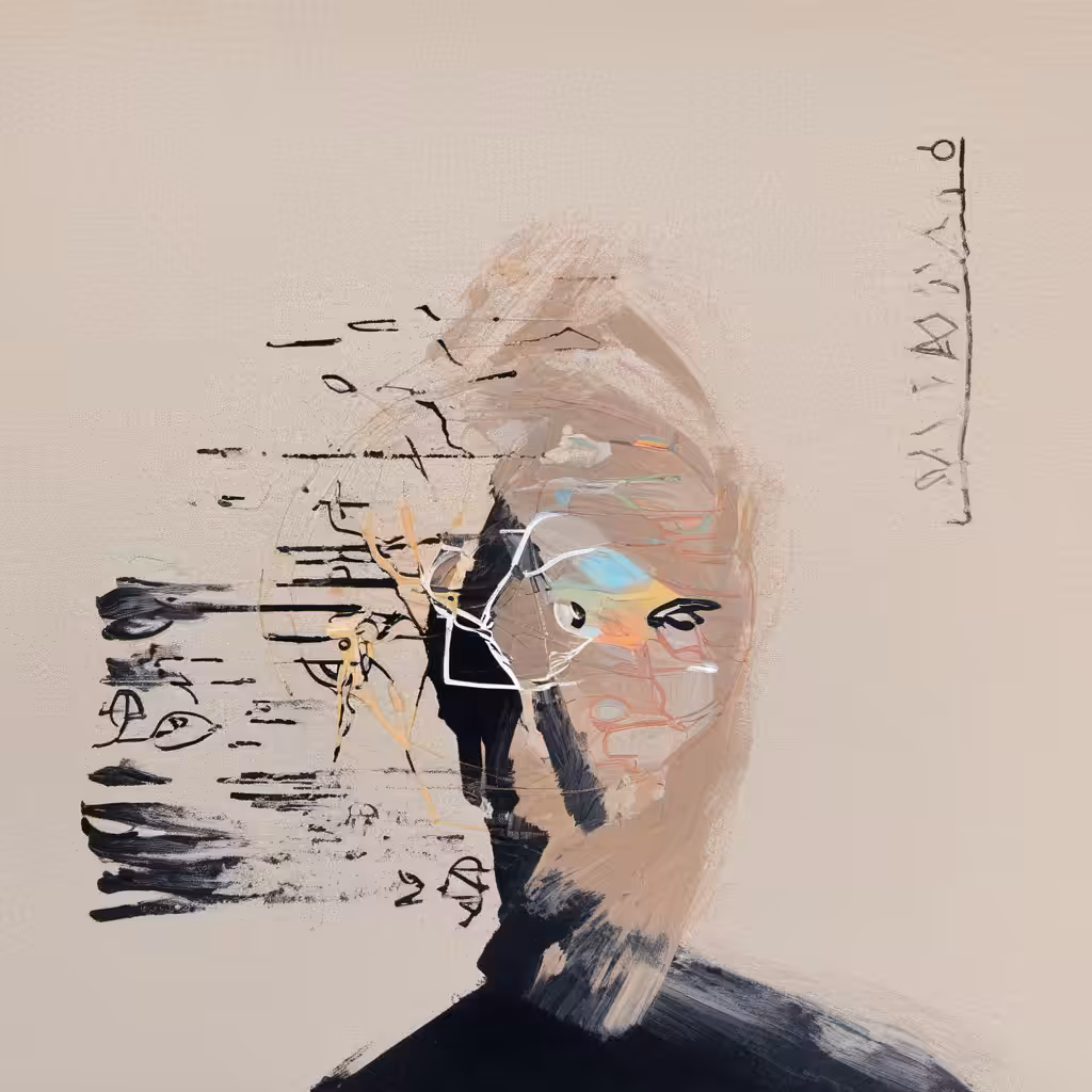 404 - Hacked portraits: 07 - F0rgotten by C0de