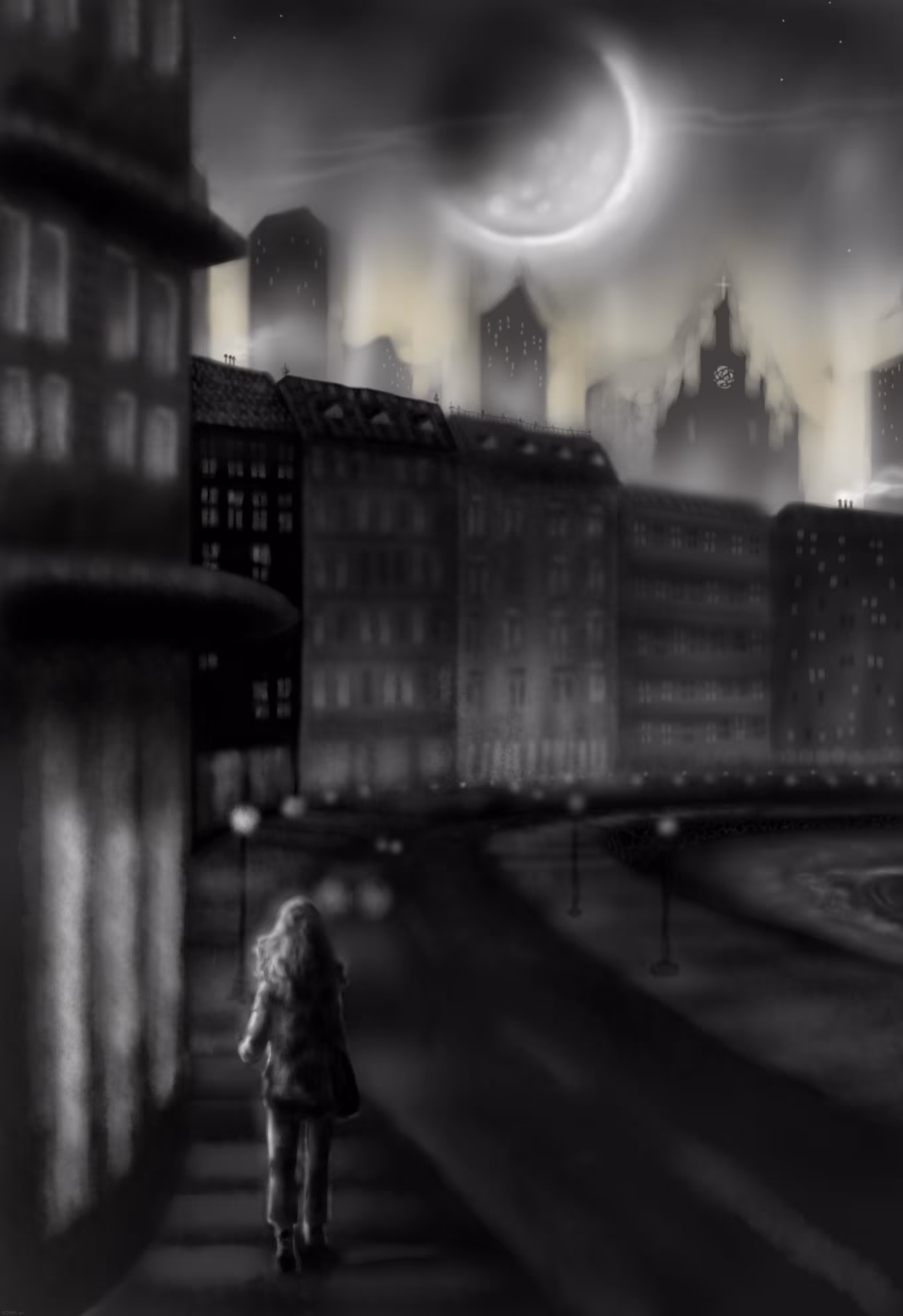 Dark city: la rambla