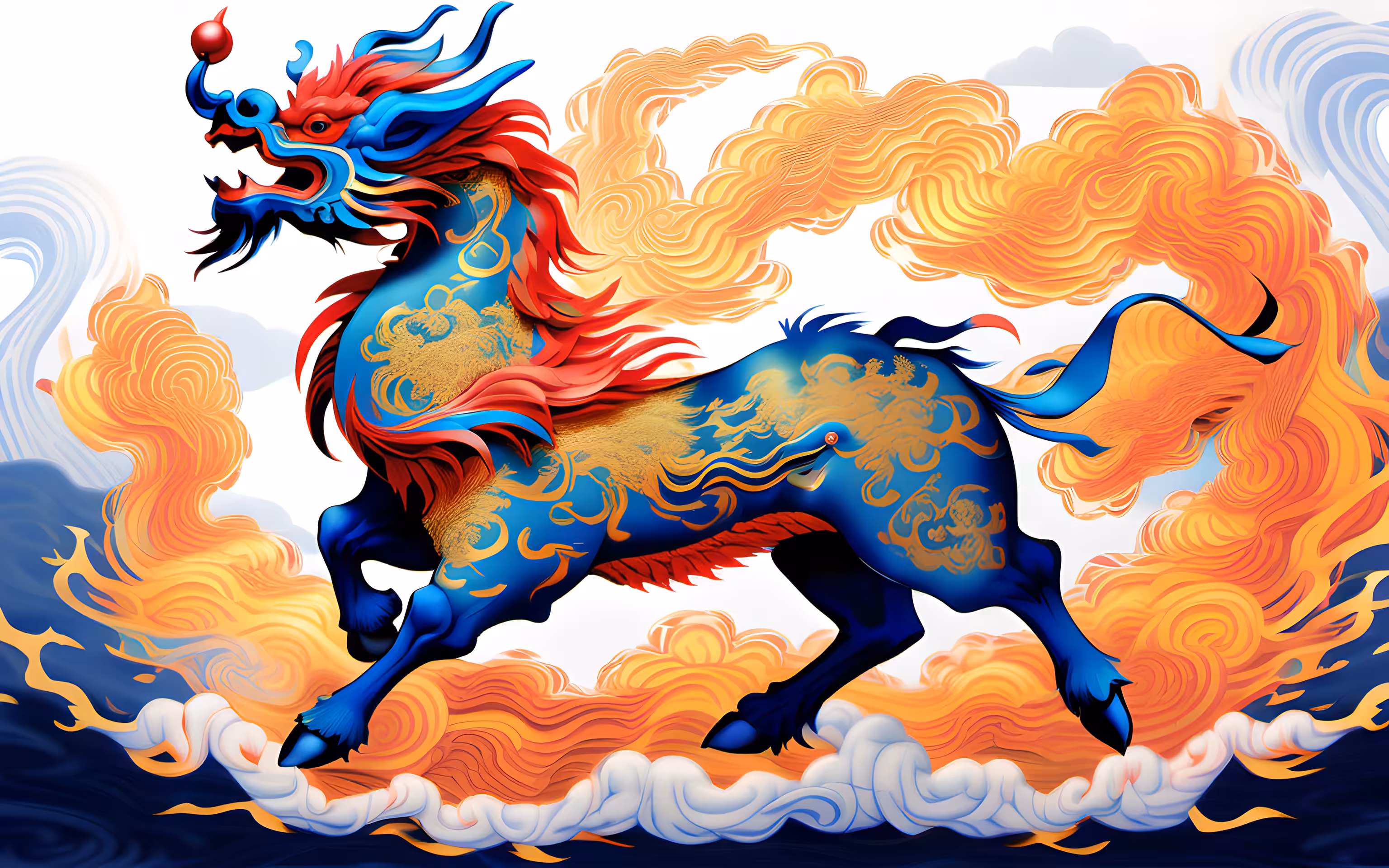 AI imagines famous generative artworks #54