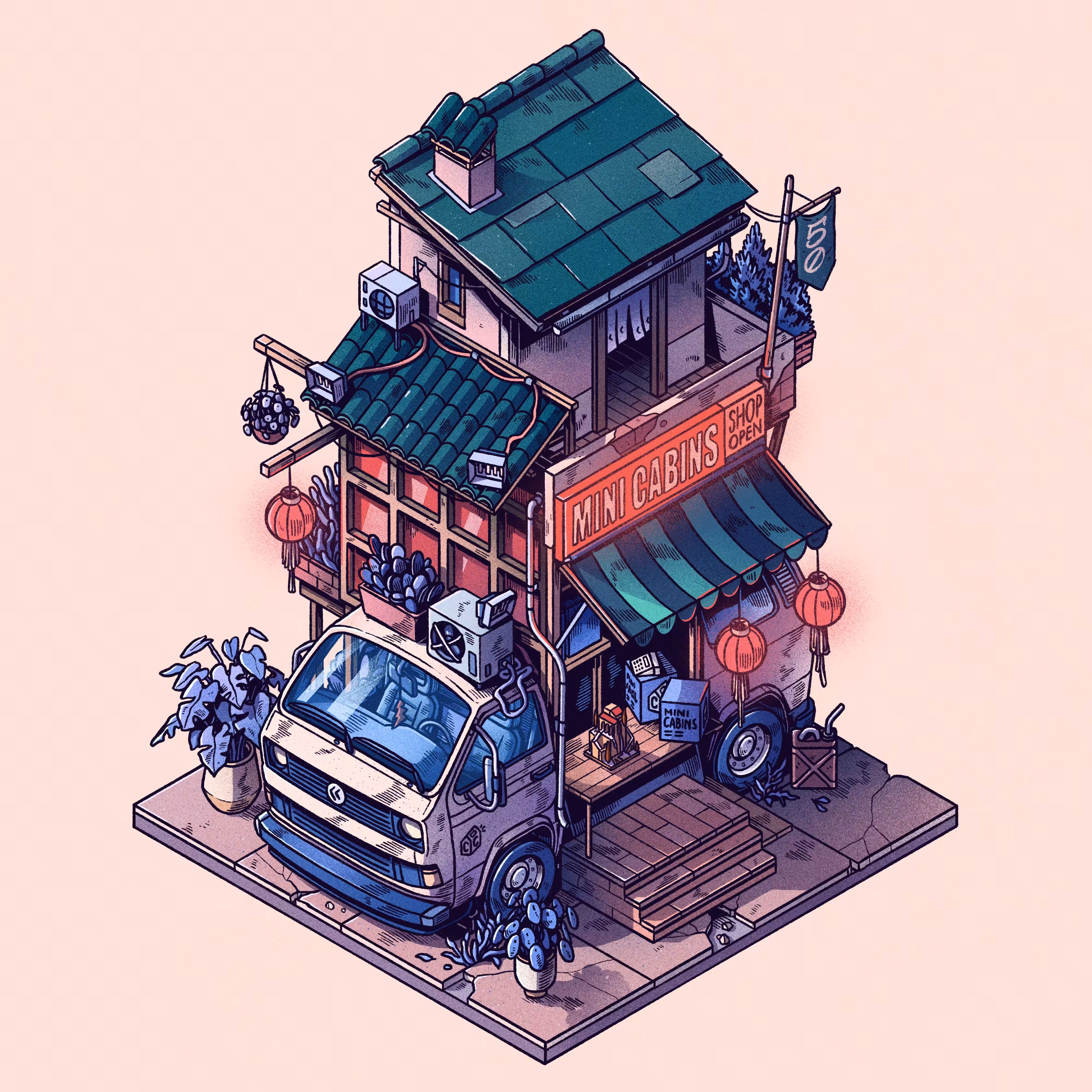 Curious Cabins #50: Caravan #781