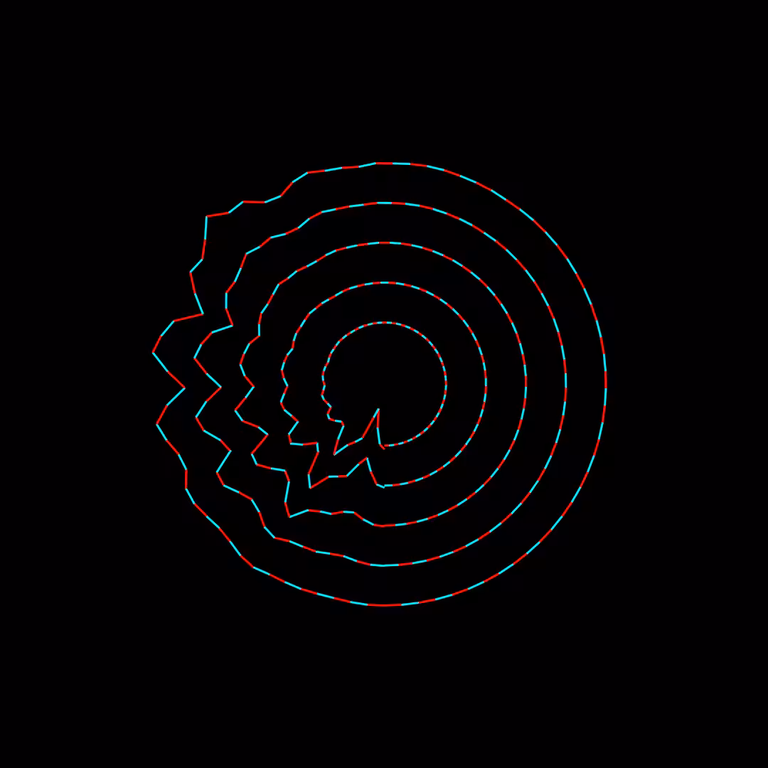 Name: Rotating circle | BBR Generative Art