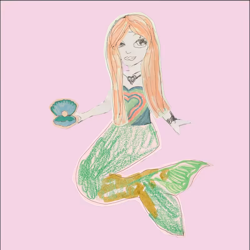 Crypto Mermaid  #7