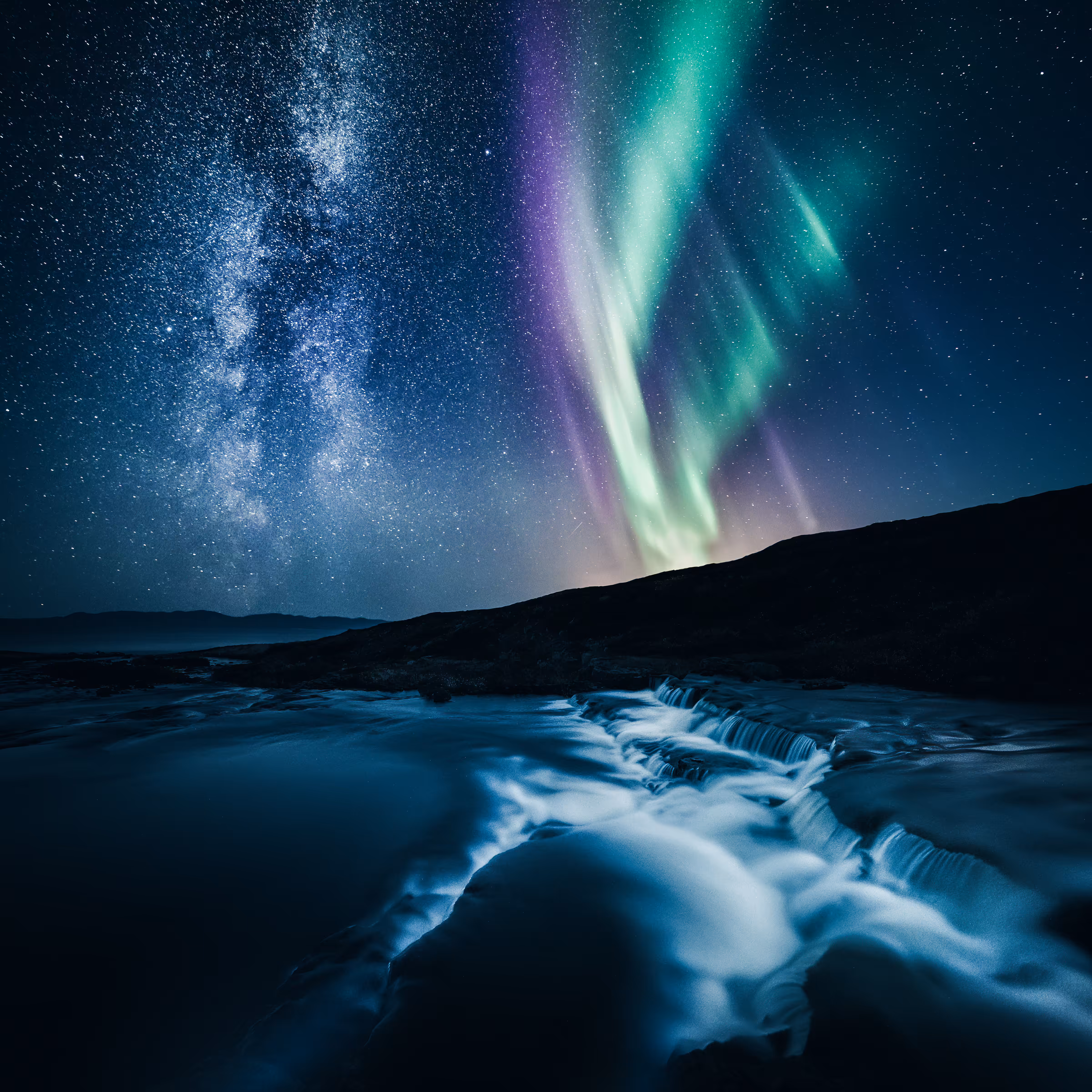 Milky Way & Aurora