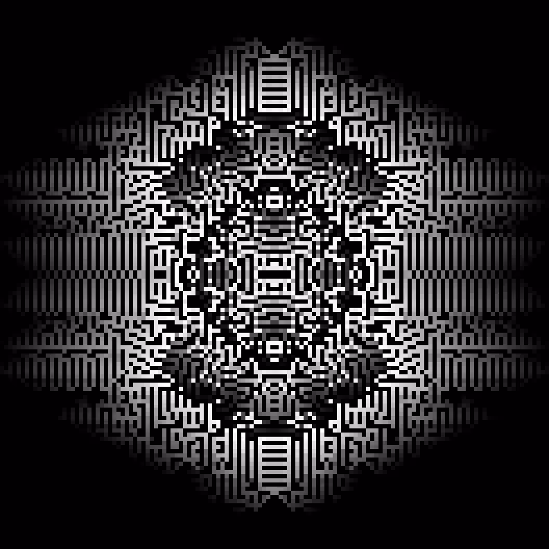 Cellular Canvas #102