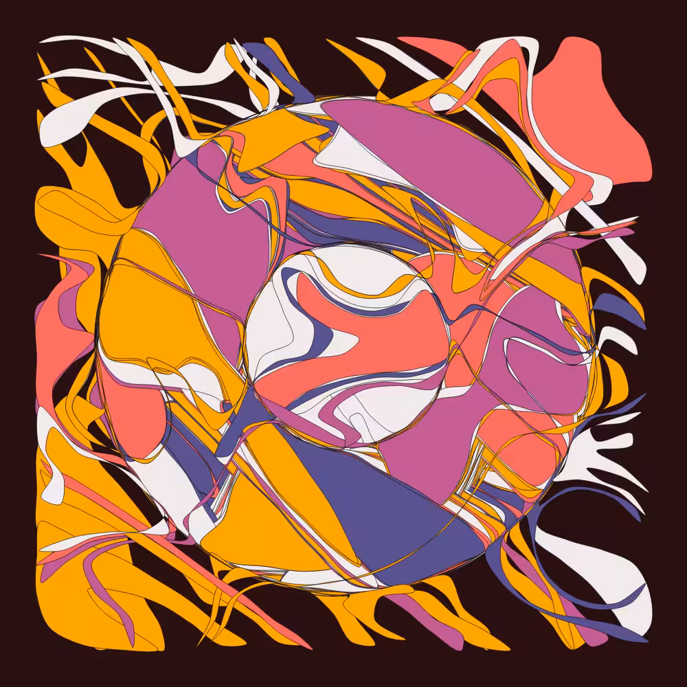 Geometric colorful shapes 3 #147