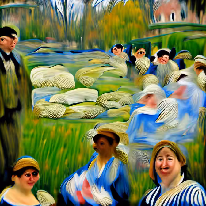 Impressionist People 10