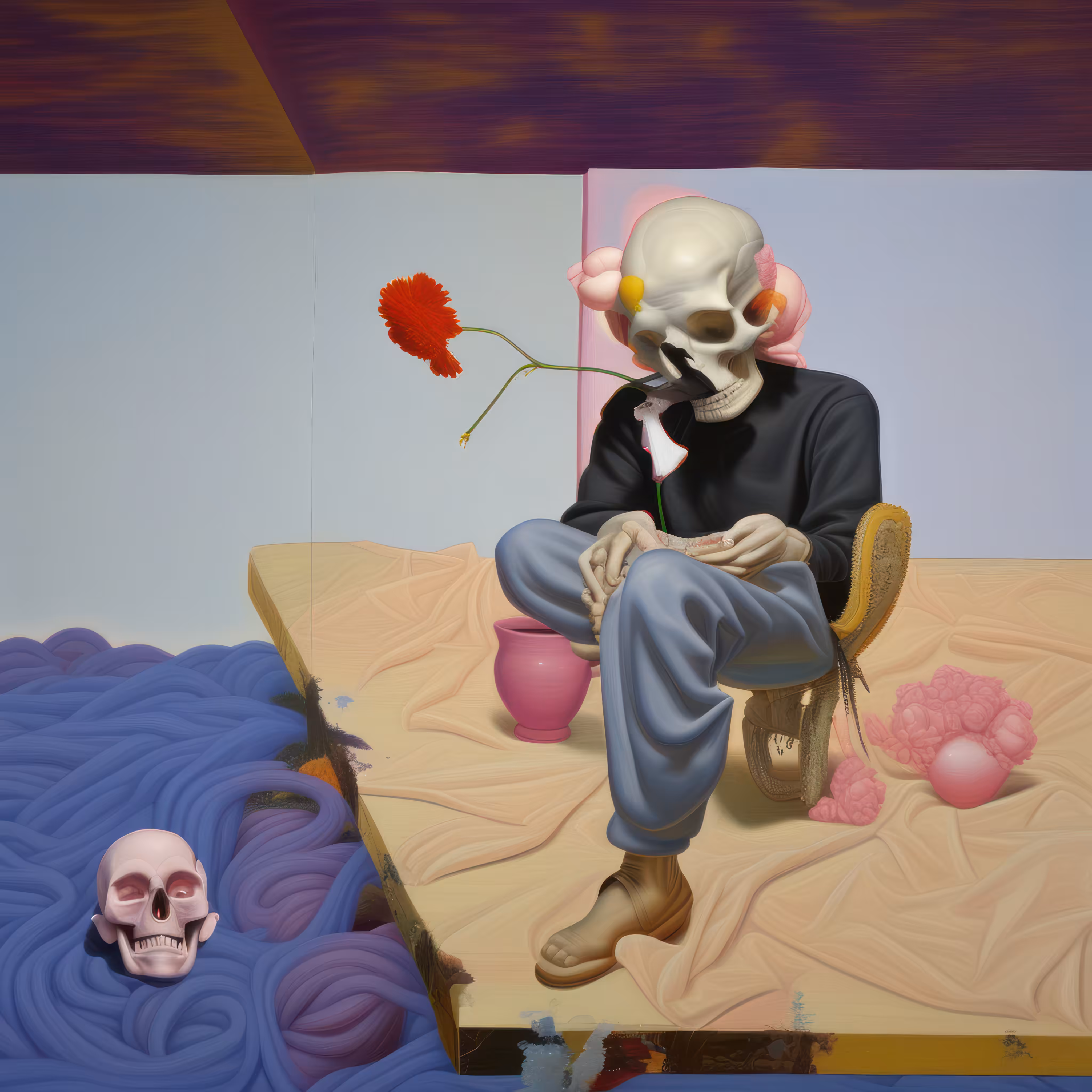 Study for Self-Portrait, 1981, after Bacon