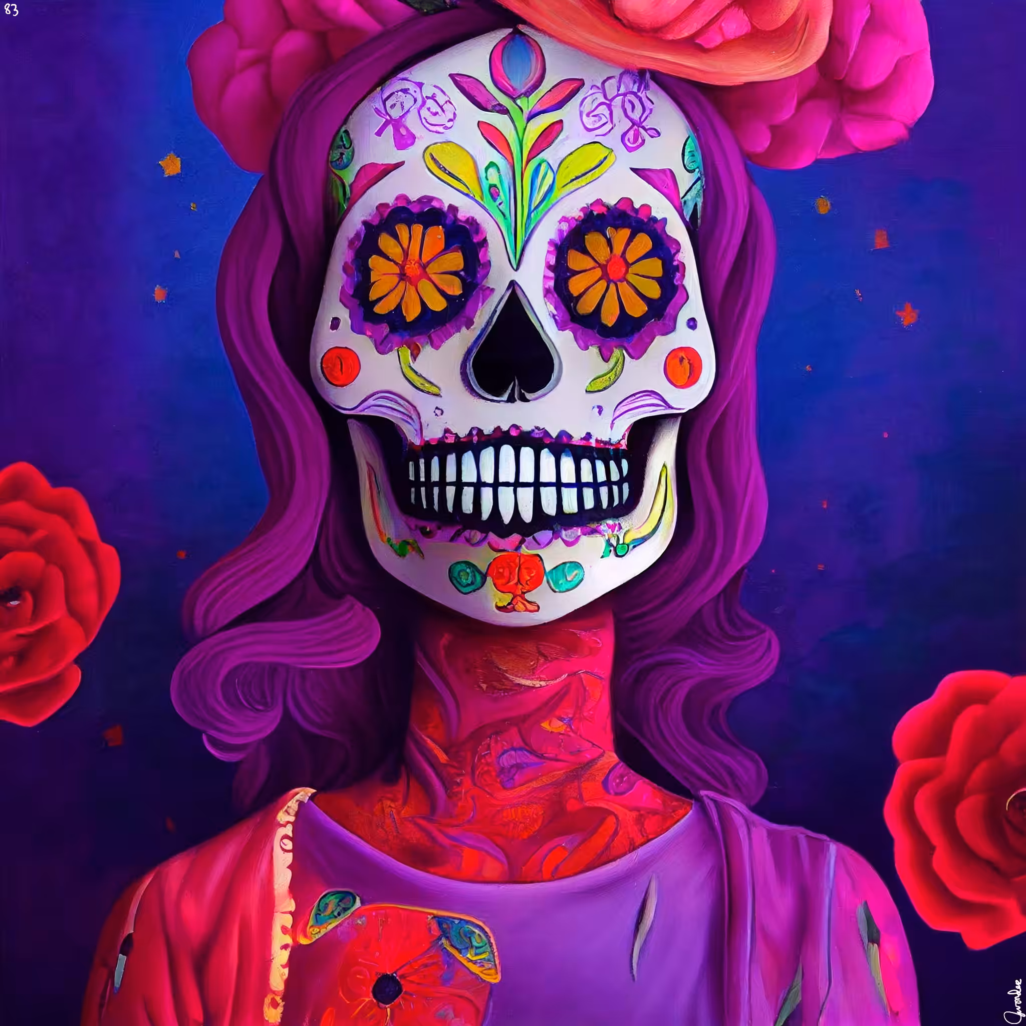 sugar skull #83