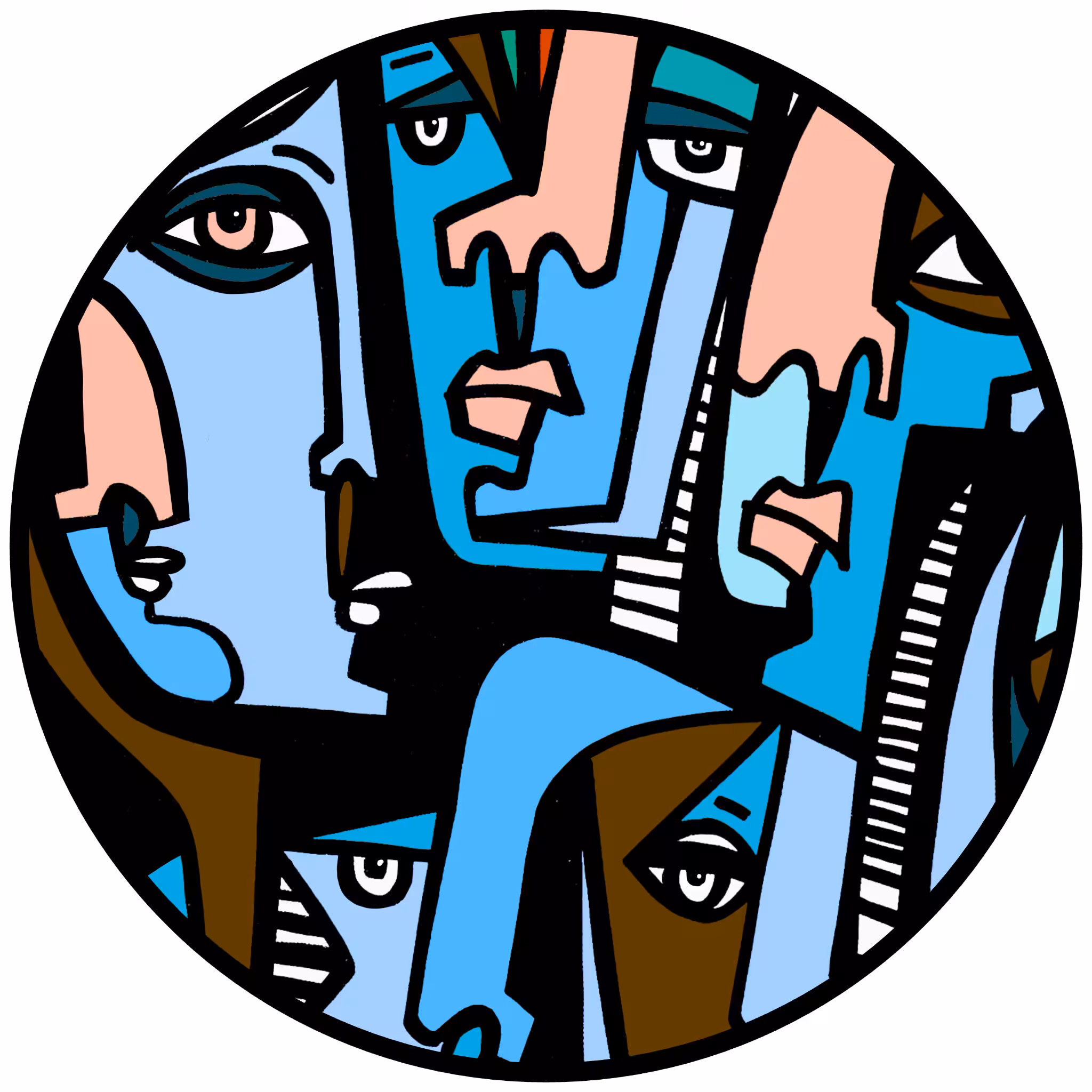 Cubist Circle 21