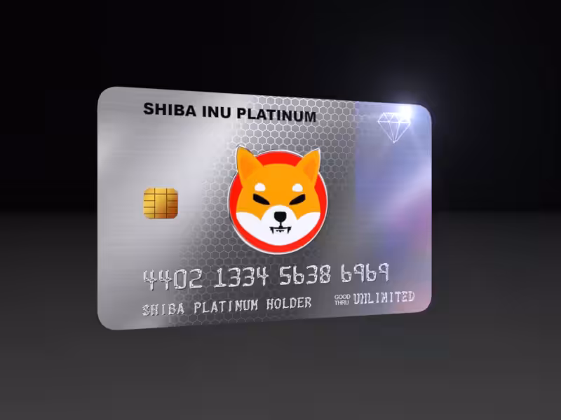 SHIBA INU CARD/ PLATINUM