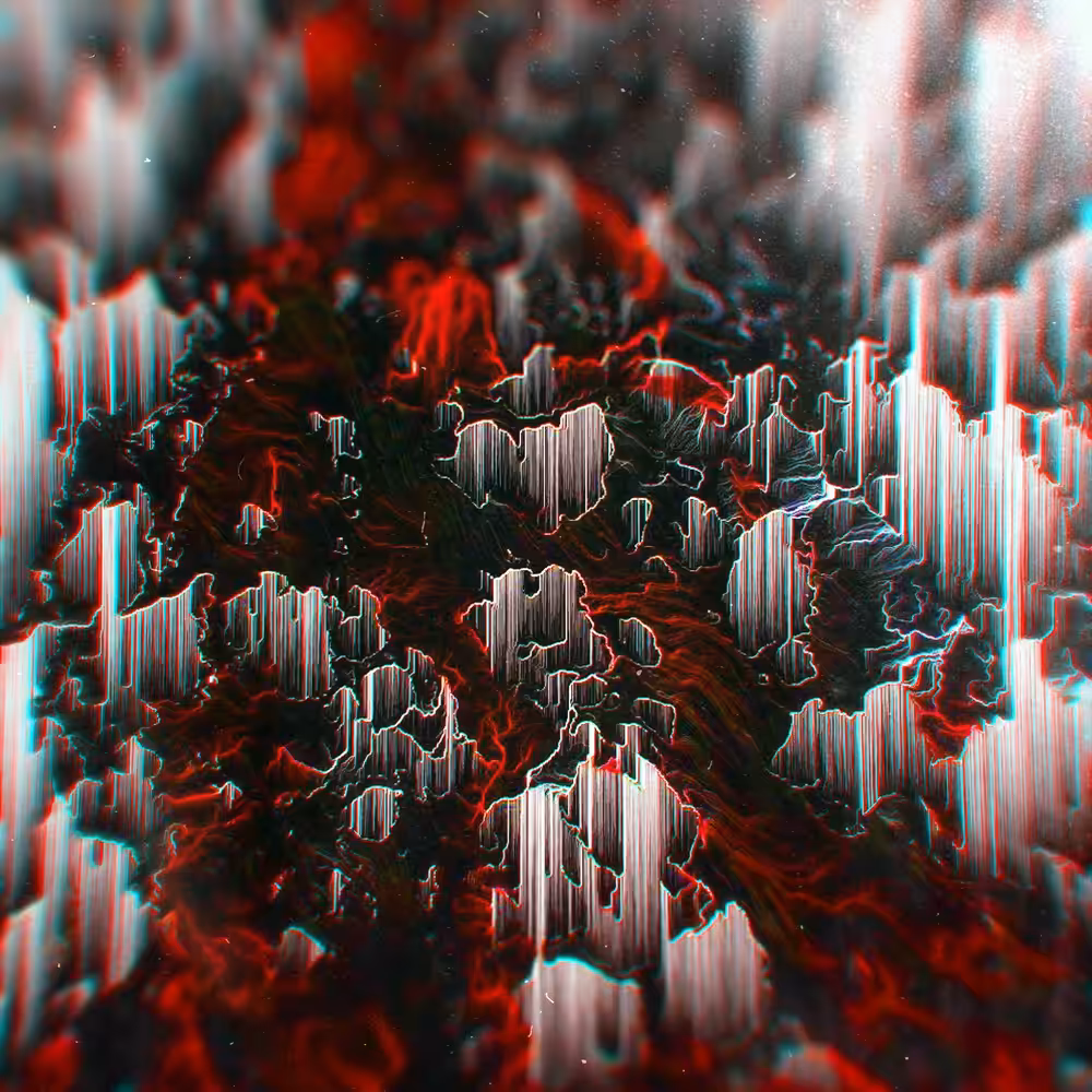 red falling